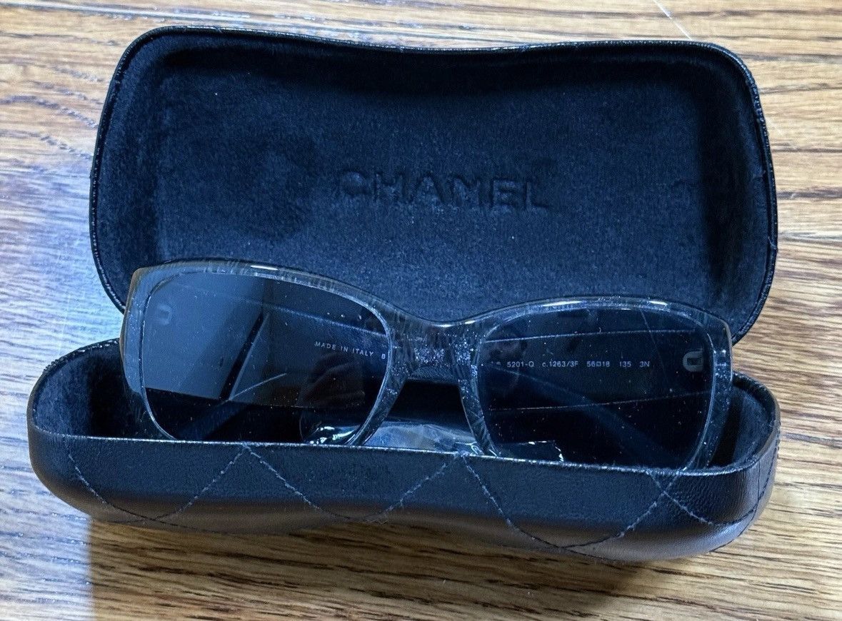 Chanel Chanel Sunglasses Women Authentic Black Case Prescription Size ONE SIZE - 1 Thumbnail