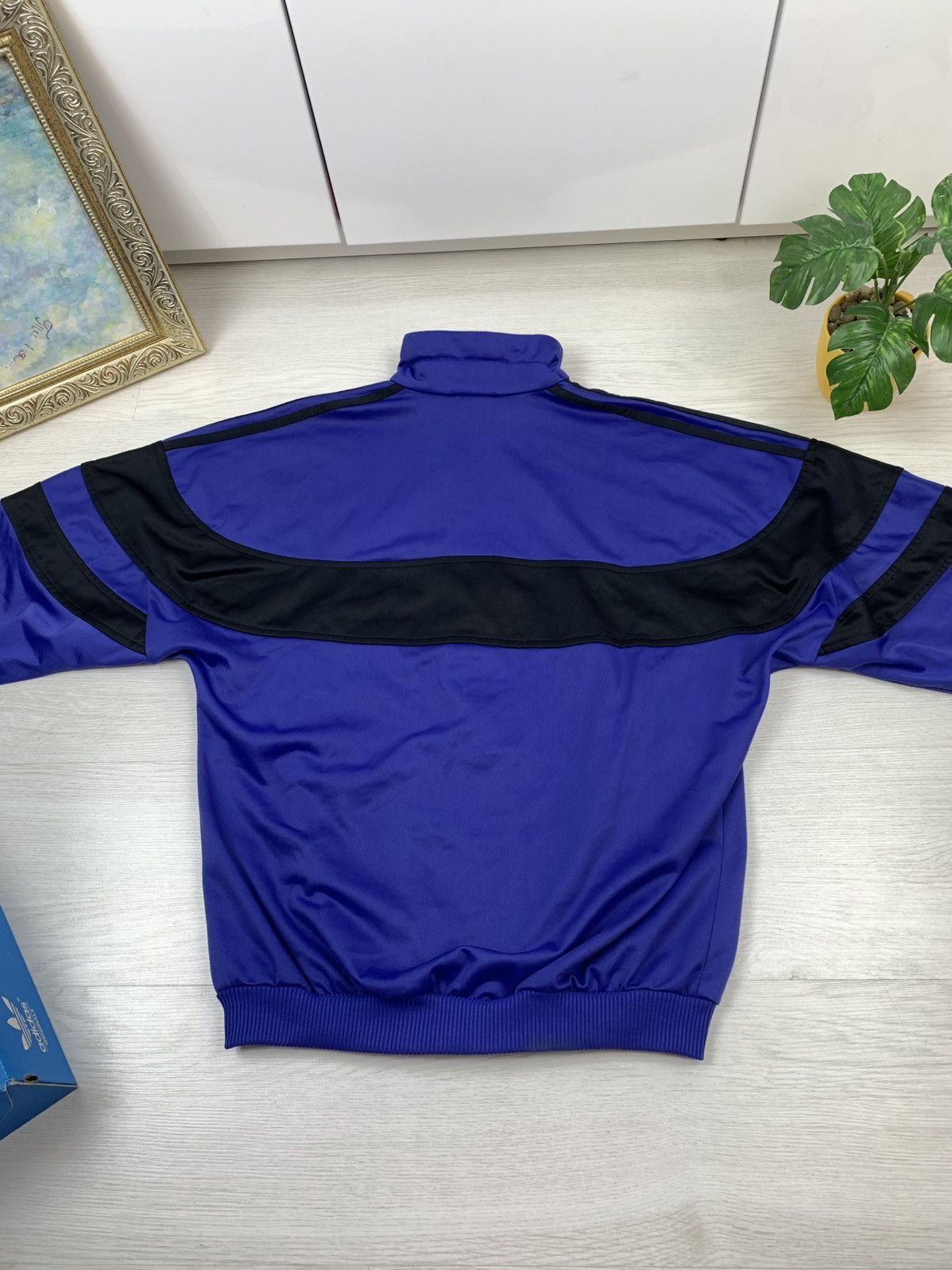 Adidas × Vintage Adidas Originals Vintage 80s Mens Full-Zip Jacket Size S-M Size US S / EU 44-46 / 1 - 10 Thumbnail