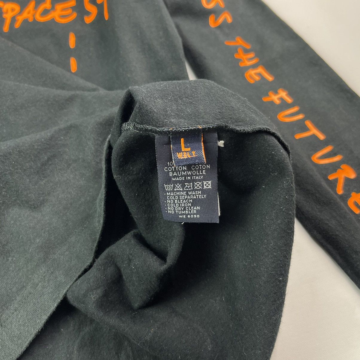 W&LT Vintage 90’s W&LT Space 57 Longsleeve Shirt Size US L / EU 52-54 / 3 - 9 Thumbnail