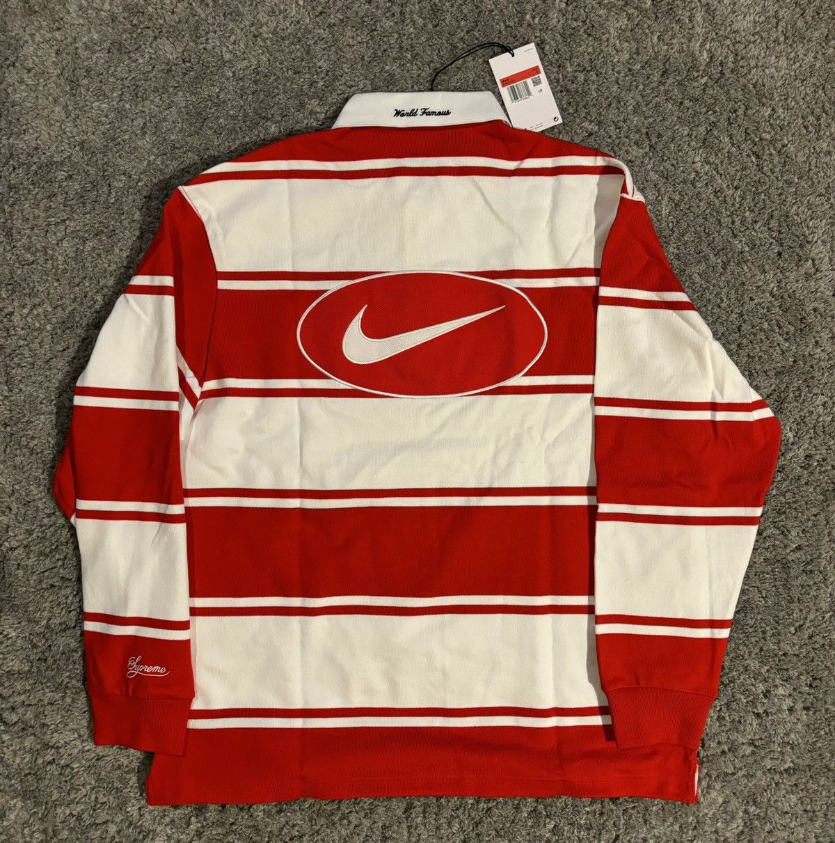 Supreme Nike Stripe Rugby