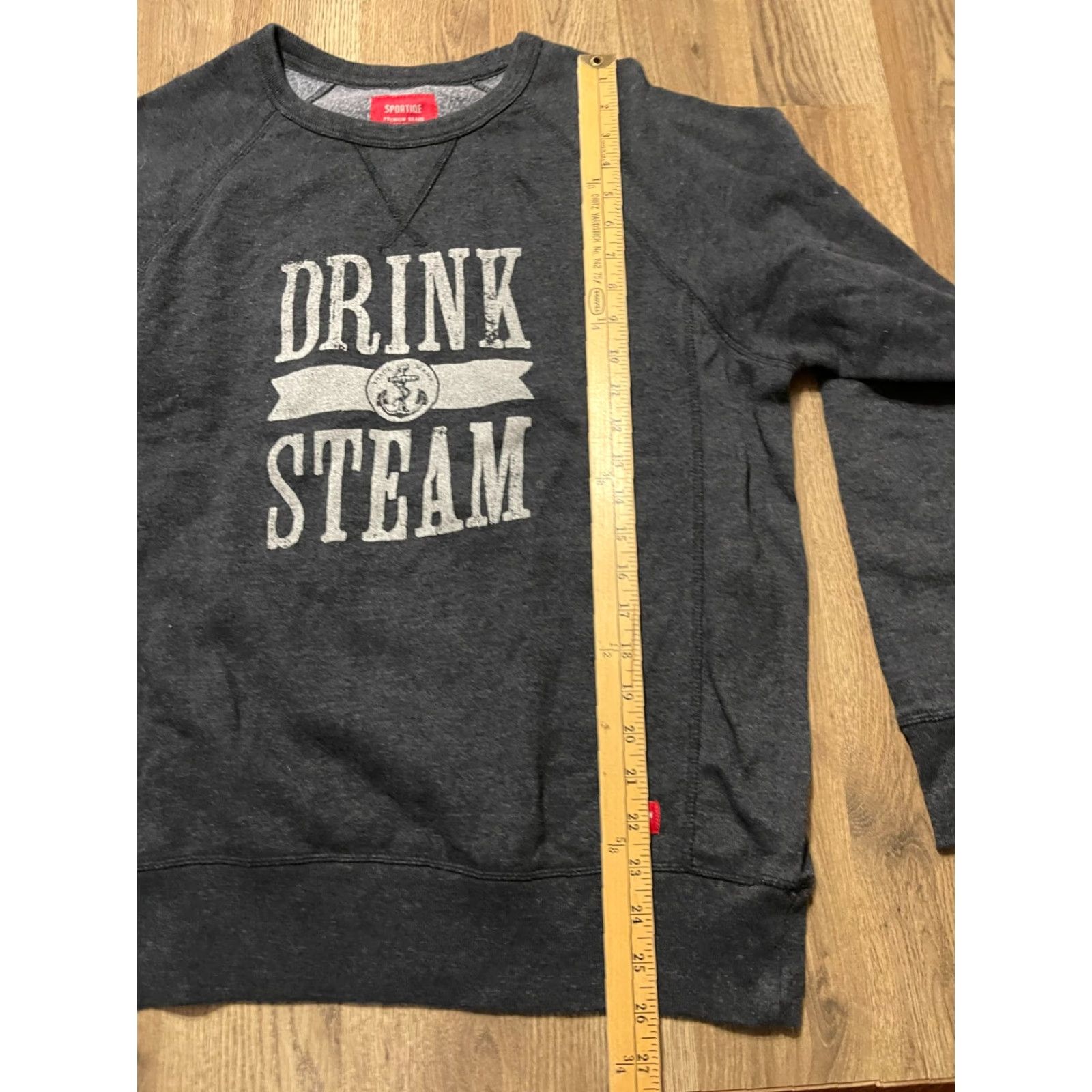 Vintage Sportiqe Shirt Womens Large Black Crew Neck Long Sleeve Shirt Size L / US 10 / IT 46 - 6 Thumbnail