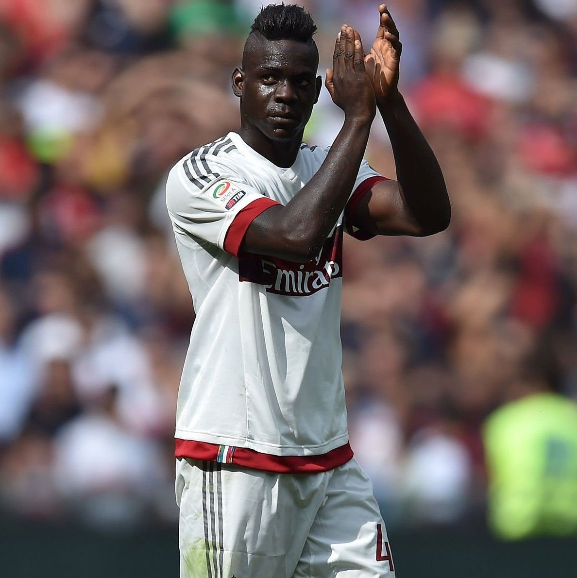 Adidas AC Milan 2015-2016 Away Jersey Mario Balotelli Size US M / EU 48-50 / 2 - 11 Thumbnail