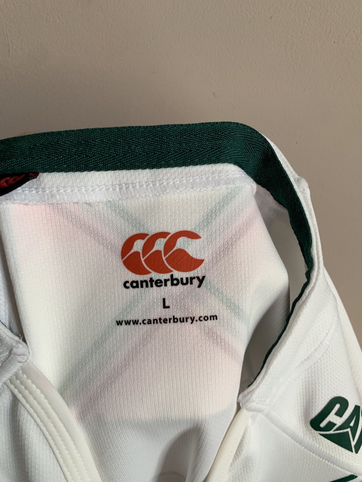 Canterbury of New Zealand Leicester Tigers Away Rugby Union Shirt Canterbury Jersey L Size US L / EU 52-54 / 3 - 7 Thumbnail