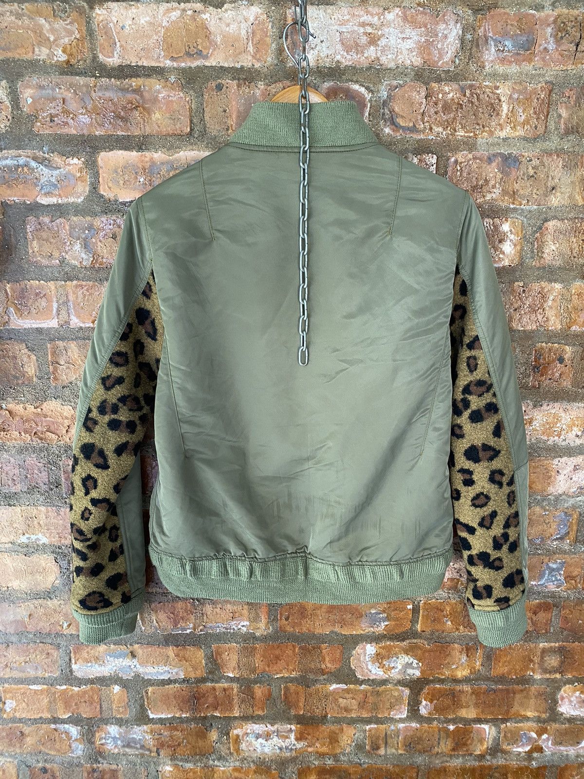 Japanese Brand ARMED Japan Hybrid MA-1 Bomber Talon Jacket Size US S / EU 44-46 / 1 - 14 Thumbnail