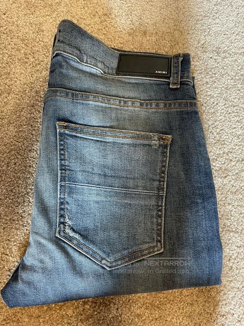 Amiri Amiri Distressed Denim Jeans Early. Size US 32 / EU 48 - 7 Thumbnail