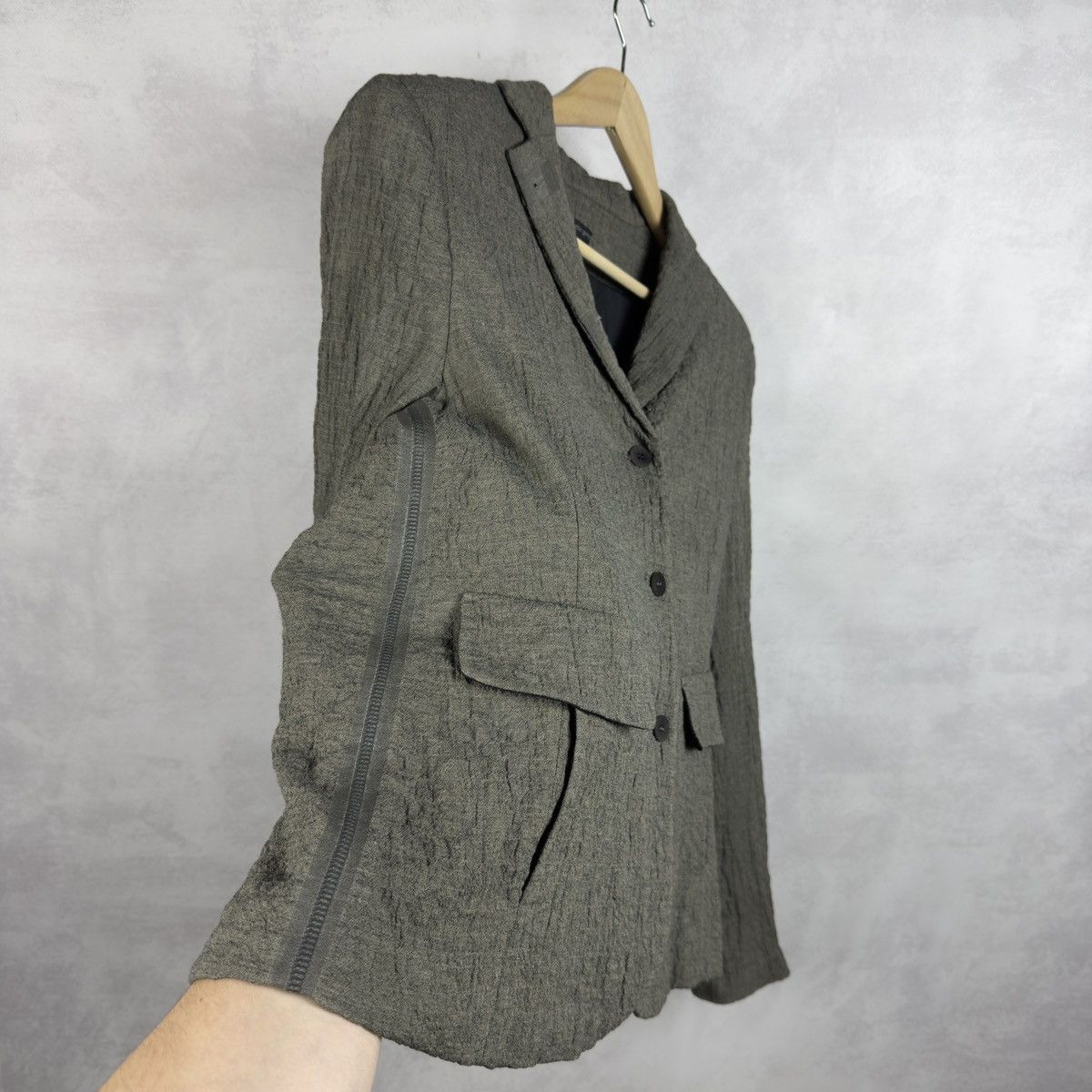 Annette Gortz Annette Gortz Kim Viscose Cotton Wool Blazer Jacket Size 38 Size XS / US 0-2 / IT 36-38 - 4 Thumbnail