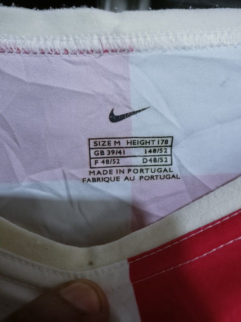 Nike 🇭🇷 2002 Nike Croatia Home Jersey WC | Made in Portugal (M) Size US M / EU 48-50 / 2 - 8 Thumbnail
