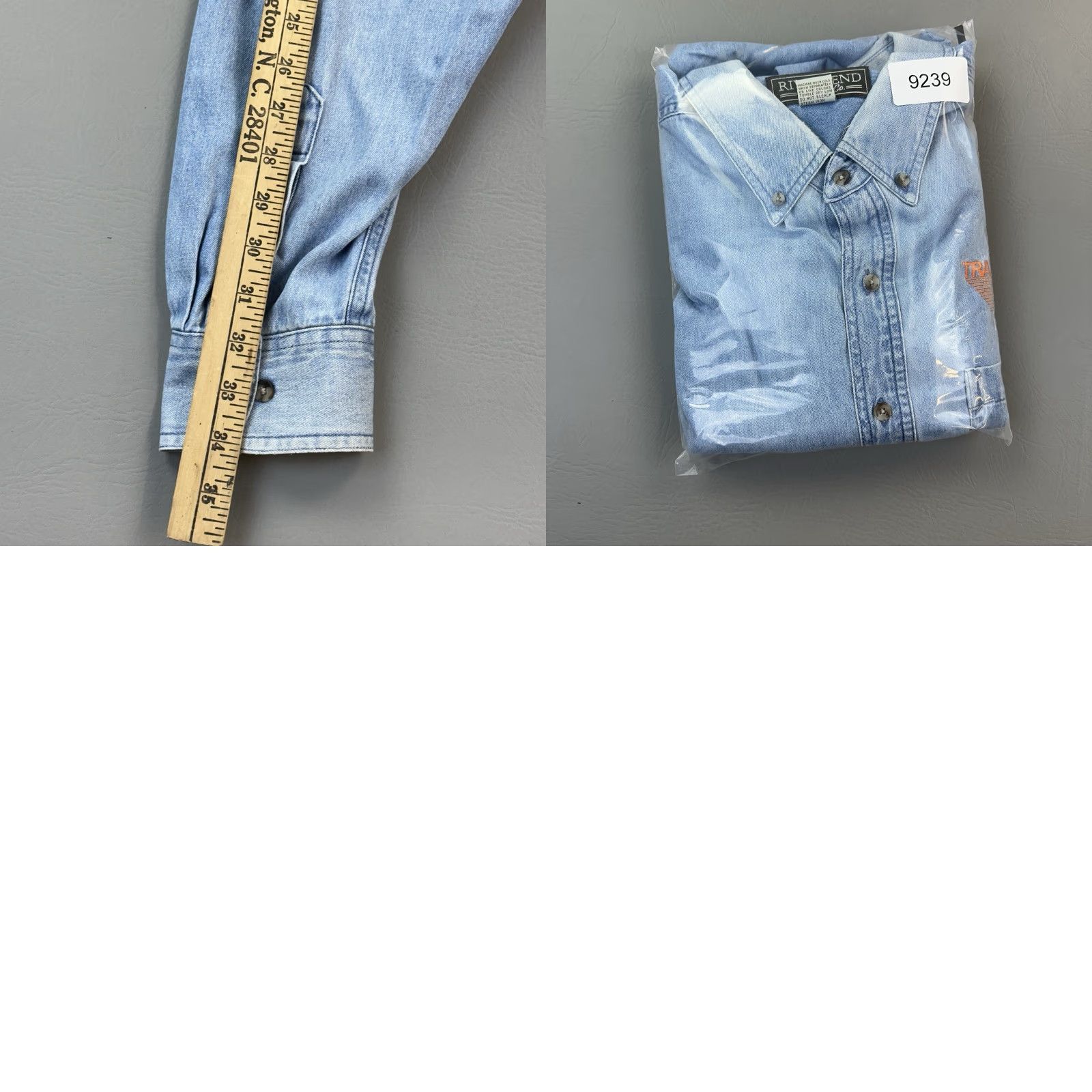 Vintage VINTAGE Nascar Shirt Mens XL Denim Darlington Embroidered Logo Button-Down 90s Size US XL / EU 56 / 4 - 10 Thumbnail