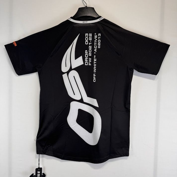 Off-White o1rshd1 Q:2 / Active Short Sleeve Mesh Tee in Black Size US S / EU 44-46 / 1 - 6 Thumbnail