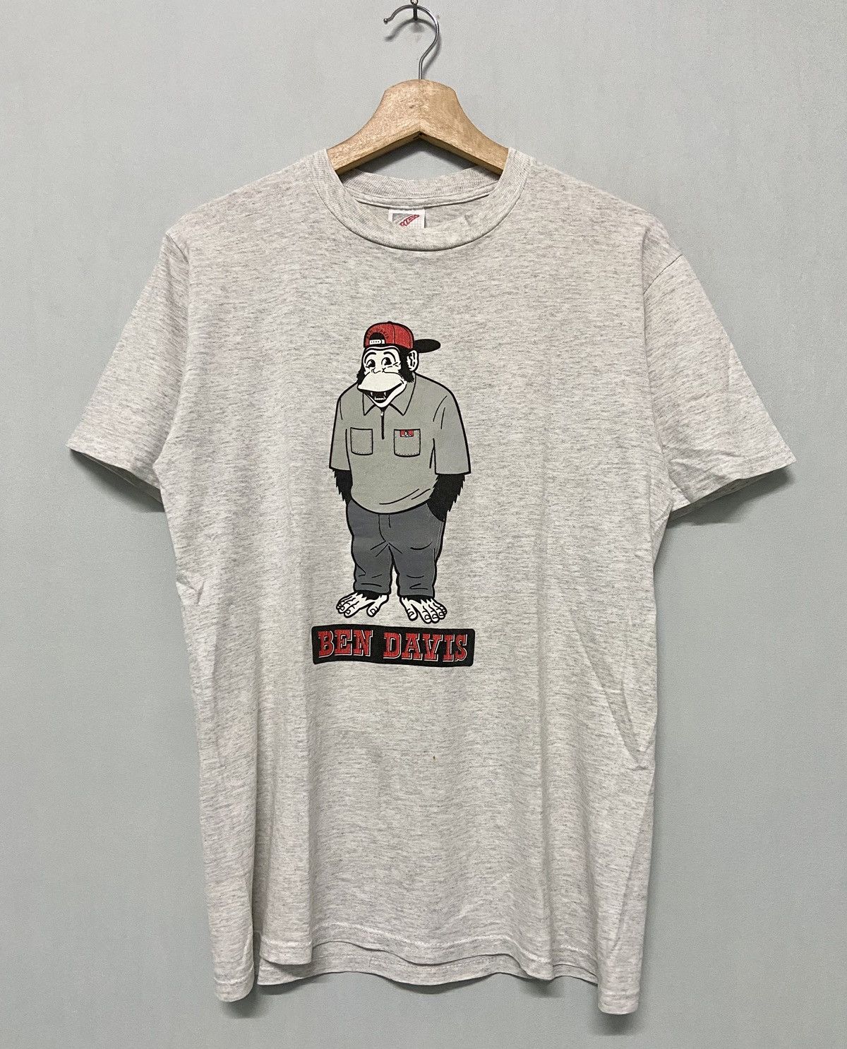 Ben Davis × Vintage Vintage 90s Ben Davis Mirror Print Jerzees Tshirt Size US M / EU 48-50 / 2 - 3 Thumbnail