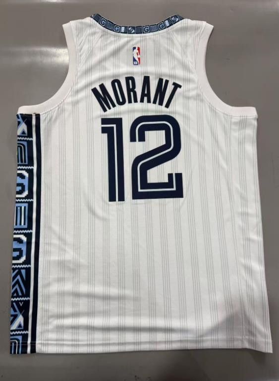 NBA 2026 Memphis Grizzlies 12 Ja Morant Jersey Size US XL / EU 56 / 4 - 1 Thumbnail
