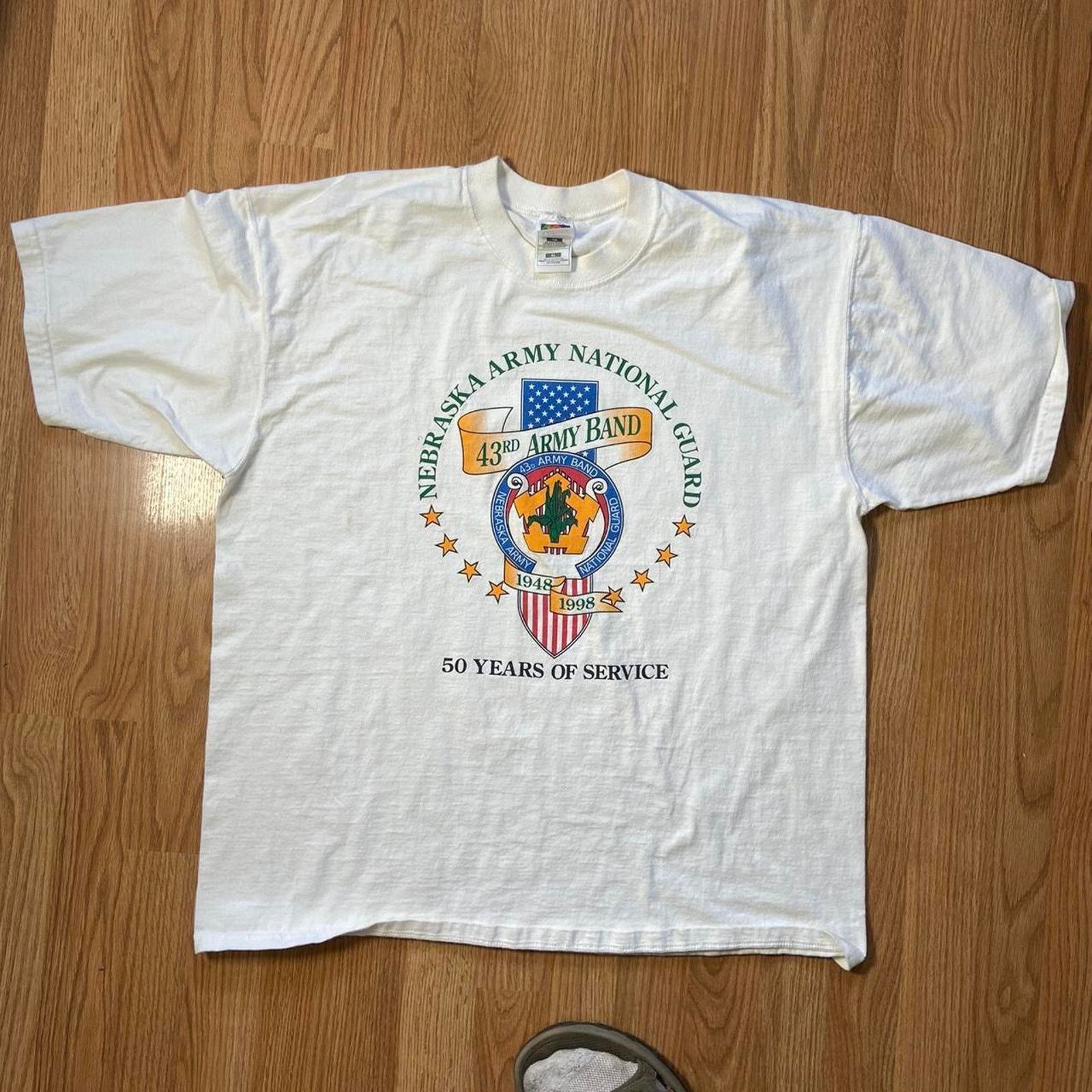Fruit Of The Loom 90s nebraska white corn fruit Size US XL / EU 56 / 4 - 2 Thumbnail