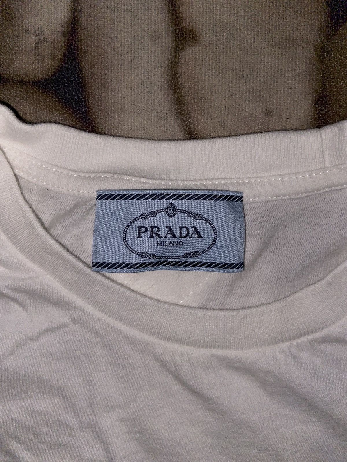 Designer × Prada PRADA TEE WOMEN SHIRT SHORTSLEEVE Size S / US 4 / IT 40 - 2 Thumbnail