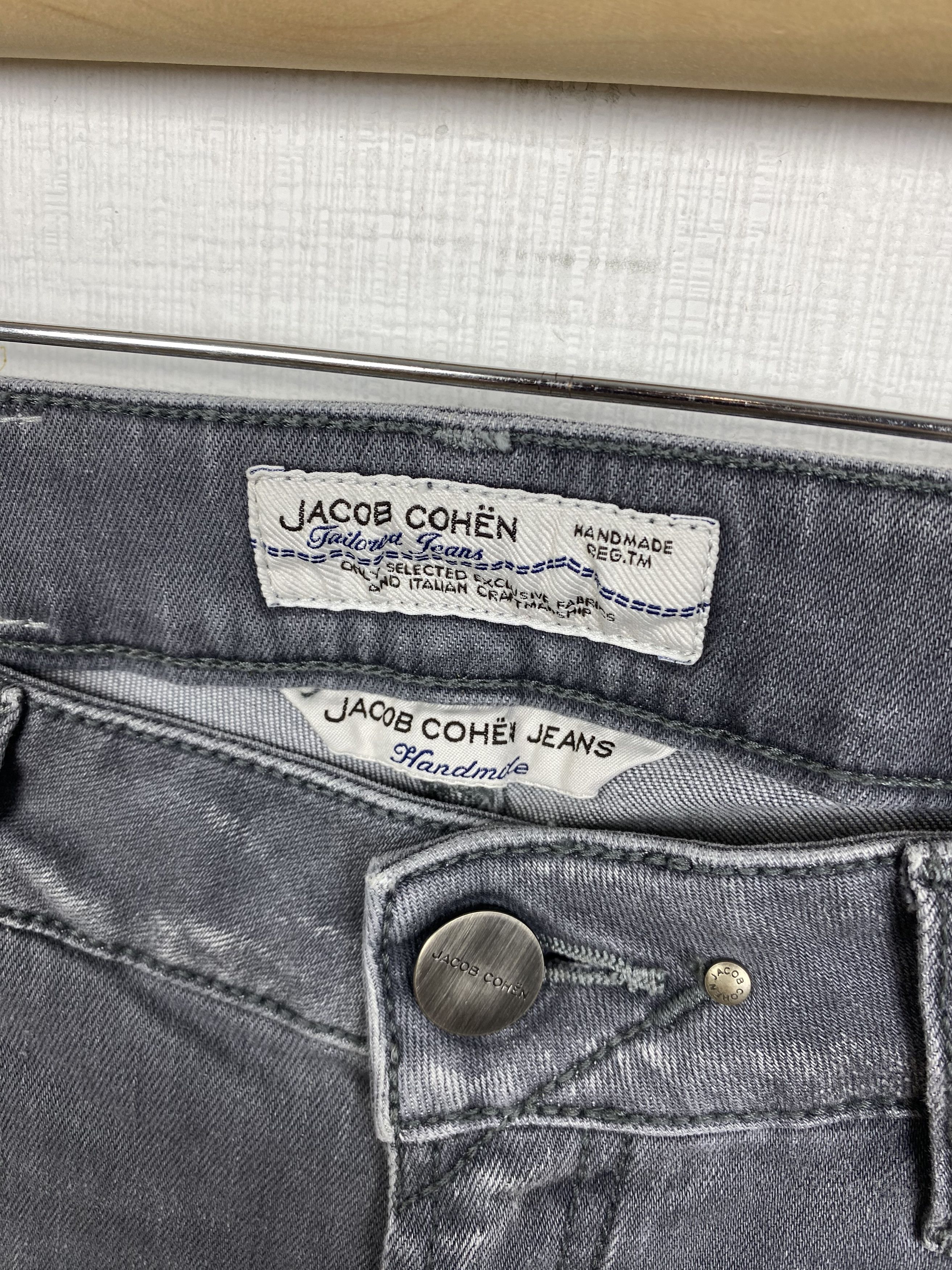 Jacob Cohen Jacob Cohen Slim Womens Gray Stretch Jeans size 27 Size 27" / US 4 / IT 40 - 3 Thumbnail