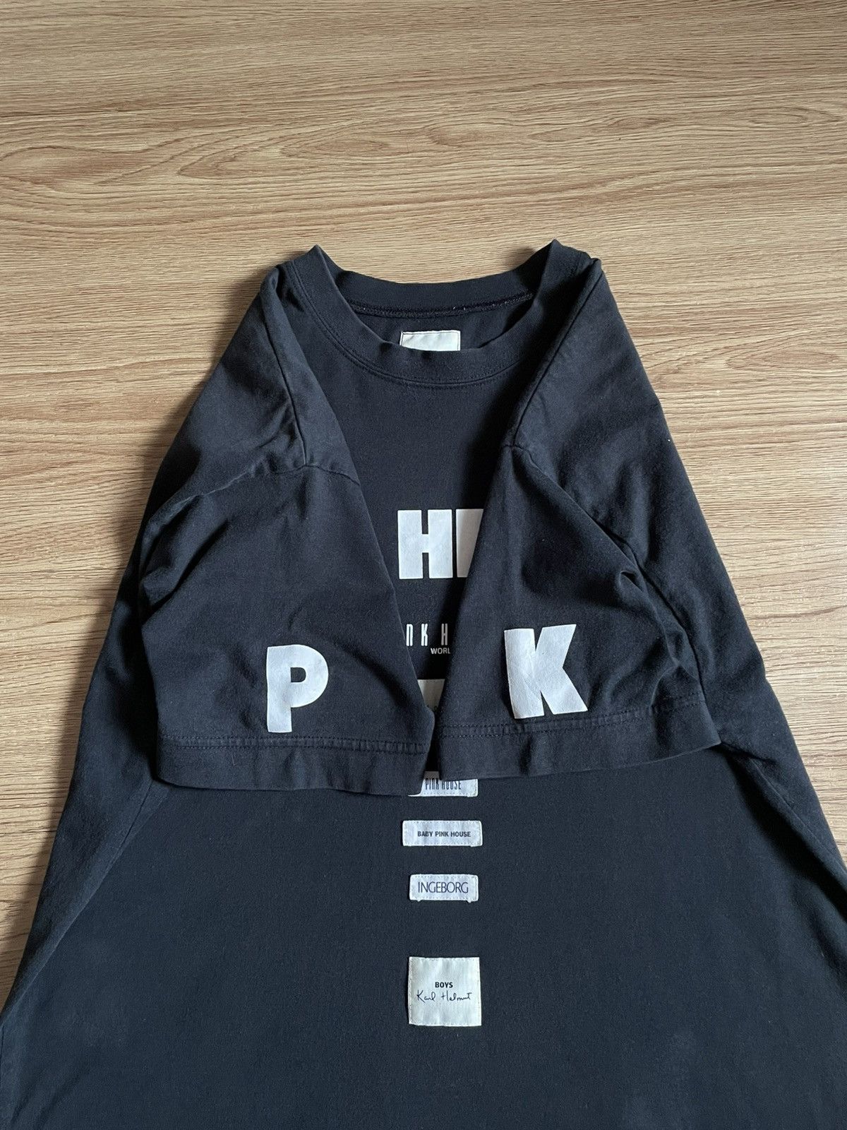 Karl Helmut Karl Helmut Pink House Tee Size US M / EU 48-50 / 2 - 8 Thumbnail