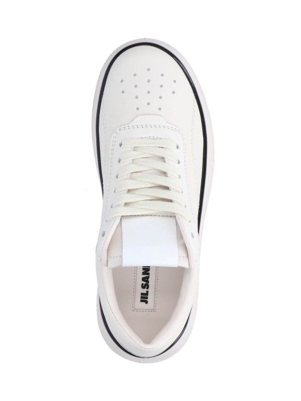 Jil Sander o1loc1c0426 Weiss Sneakers in White Size US 8 / IT 38 - 5 Thumbnail