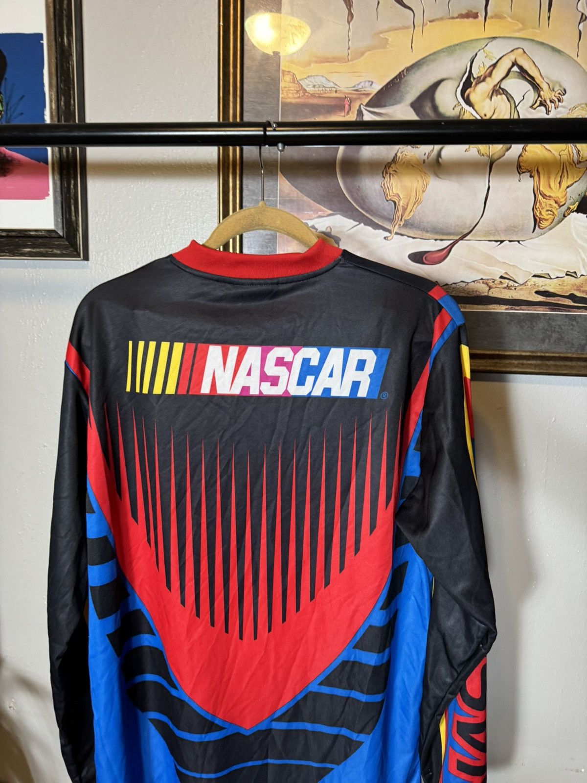 NASCAR × Vintage Vintage NASCAR MotoCross Racing Jersey Size US L / EU 52-54 / 3 - 6 Thumbnail