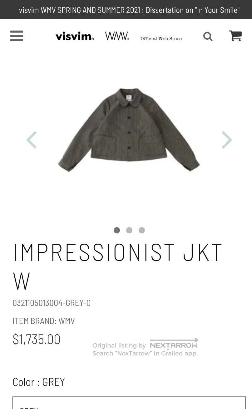 Visvim visvim wmv impressionist jacket for women. Size S / US 4 / IT 40 - 9 Thumbnail