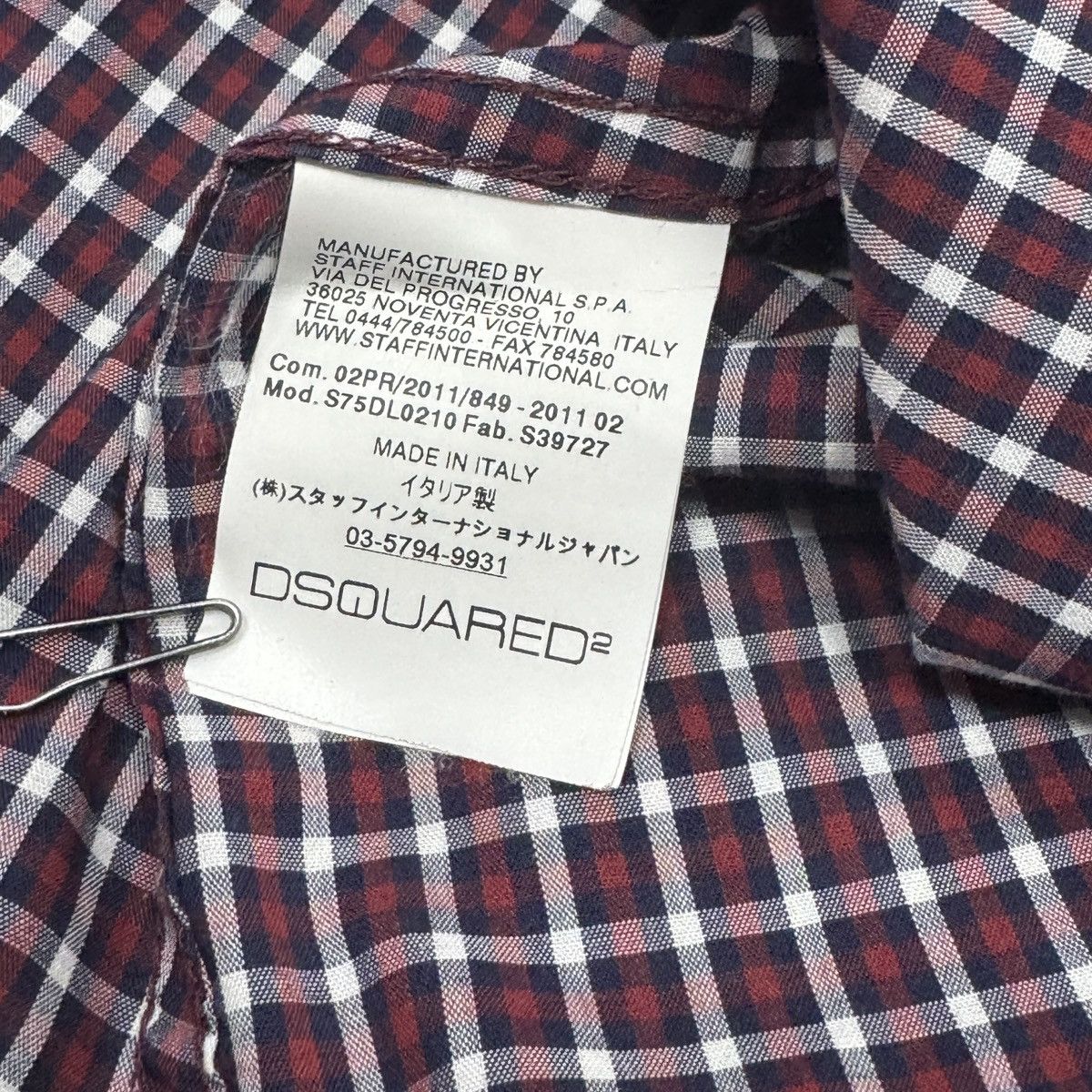 Dsquared2 Dsquared2 Women Button Shirt Size 40 (S) Size S / US 4 / IT 40 - 12 Thumbnail