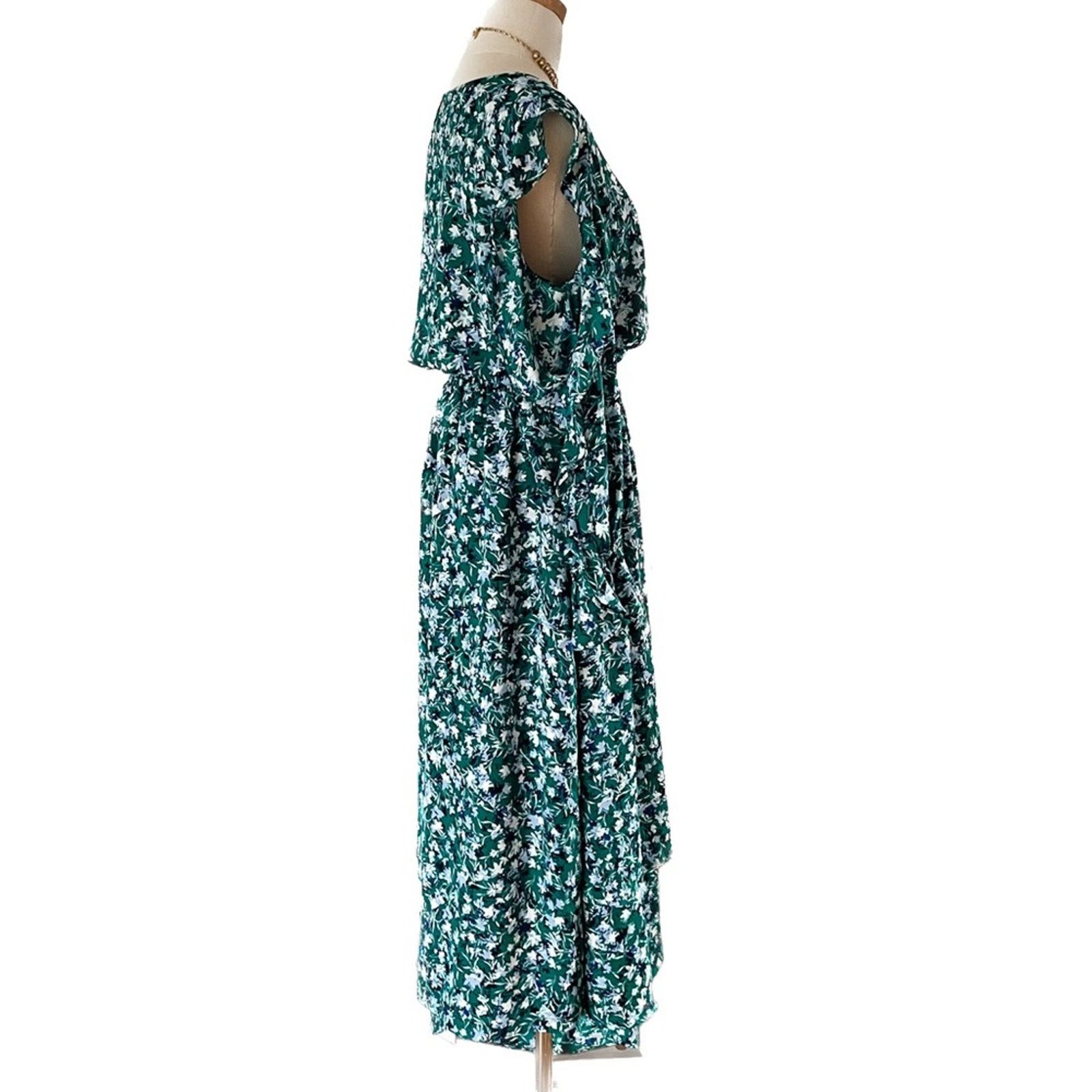 MISA Los Angeles MISA LA Floral Ruffle Cold Shoulder Tiered Maxi Dress M Size M / US 6-8 / IT 42-44 - 7 Thumbnail