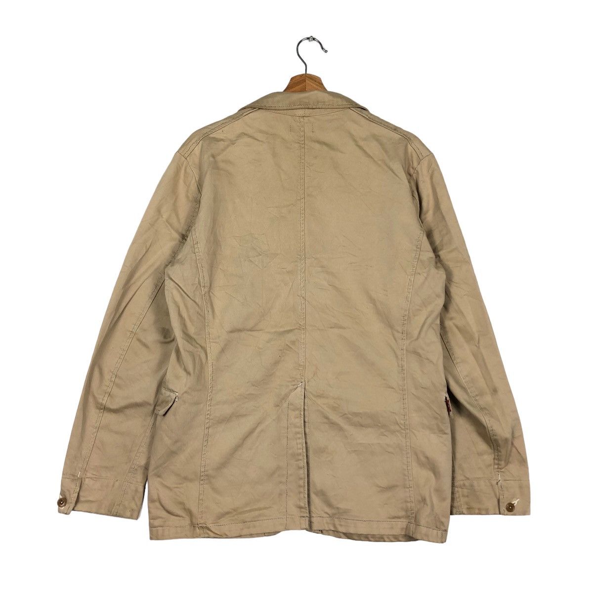Levi's 🔥90’s Vintage Chore Jacket Double Breast Levi’s Red Tab Size US L / EU 52-54 / 3 - 8 Thumbnail