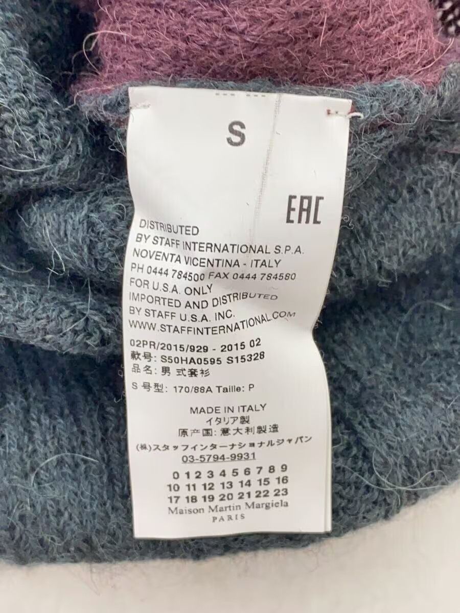 Maison Margiela Archive 2 Tone Wool Knit Sweater Size US S / EU 44-46 / 1 - 4 Thumbnail