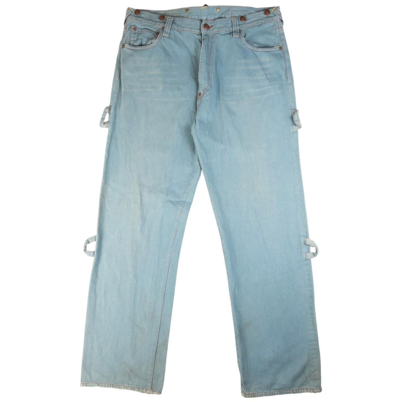 Evisu Evisu Gull Symbol Denim Zip Detail Jeans Size W38 Size US 38 / EU 54 - 4 Thumbnail