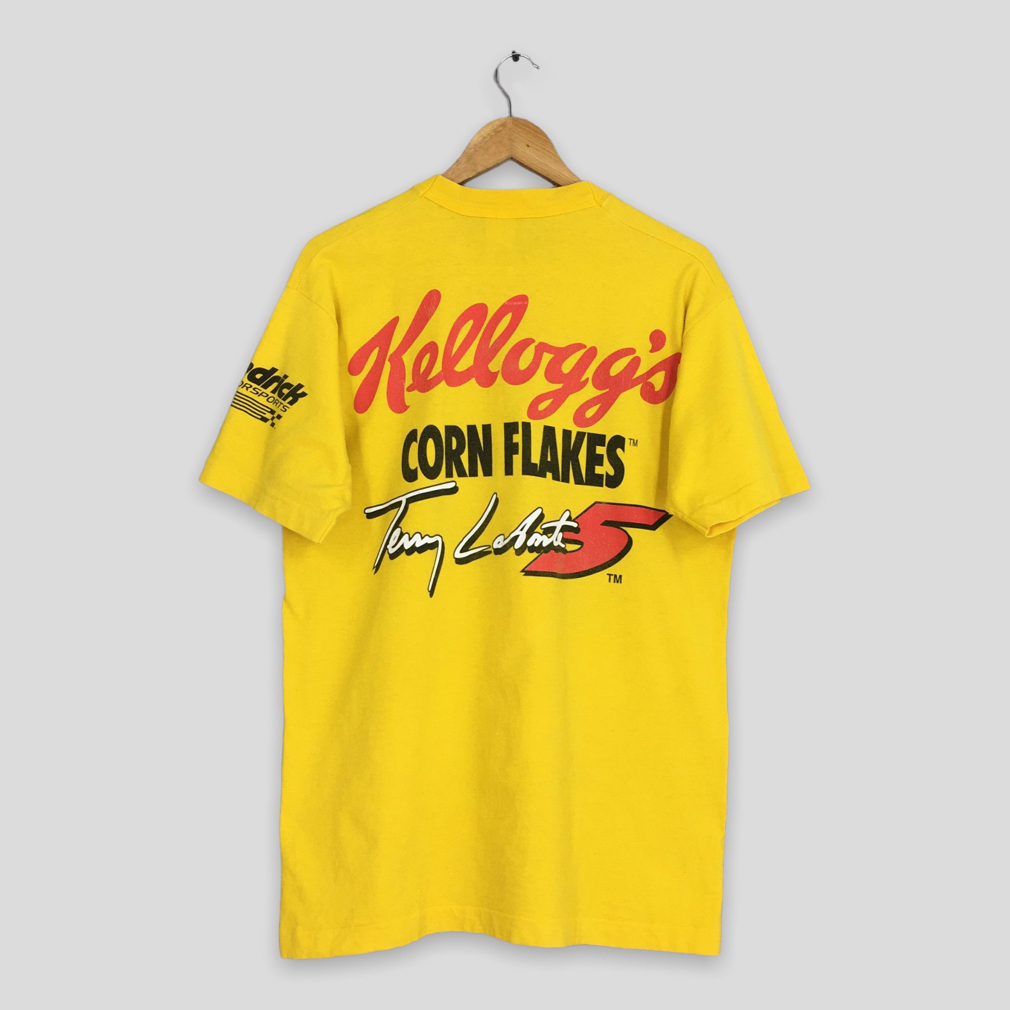 Fruit Of The Loom Vintage 90's Hendrick Kellogs Racing Nascar T shirt Large Size US L / EU 52-54 / 3 - 9 Thumbnail