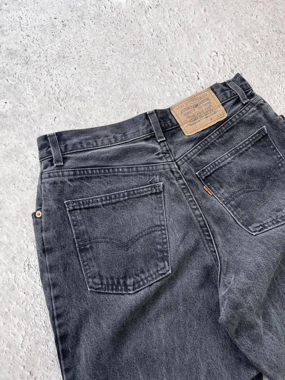 Levi's Rare retro orange tab Levi’s 90s jeans pans Size US 31 - 15 Thumbnail