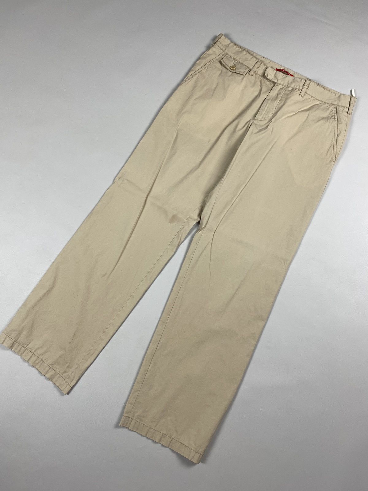 Prada Prada Black Tab men’s chino pants trousers size 52 / Xl Size US 36 / EU 52 - 4 Thumbnail