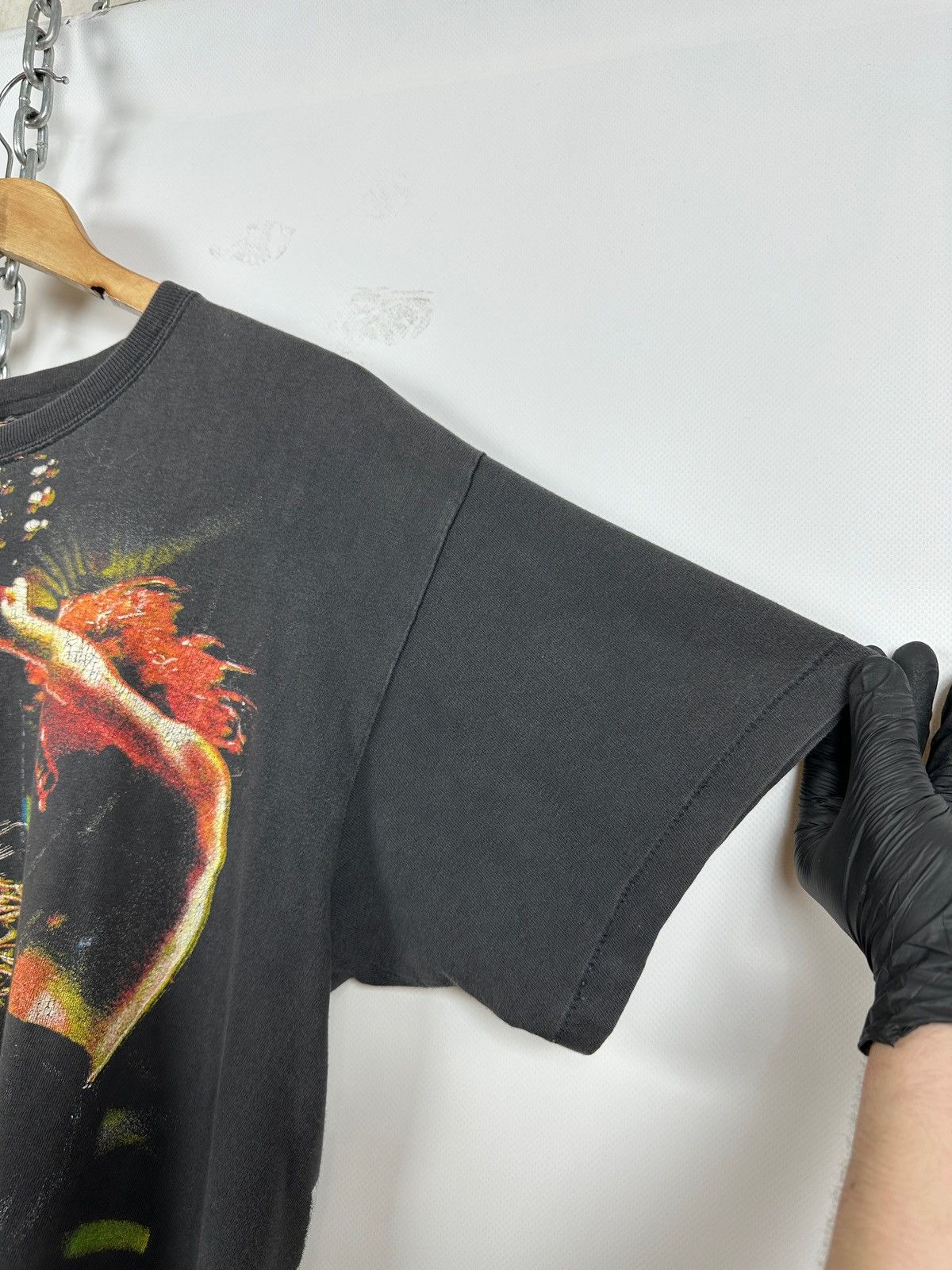 AC/DC Vintage AC/DC All Over Print Rare T-Shirt Size US XL / EU 56 / 4 - 19 Thumbnail