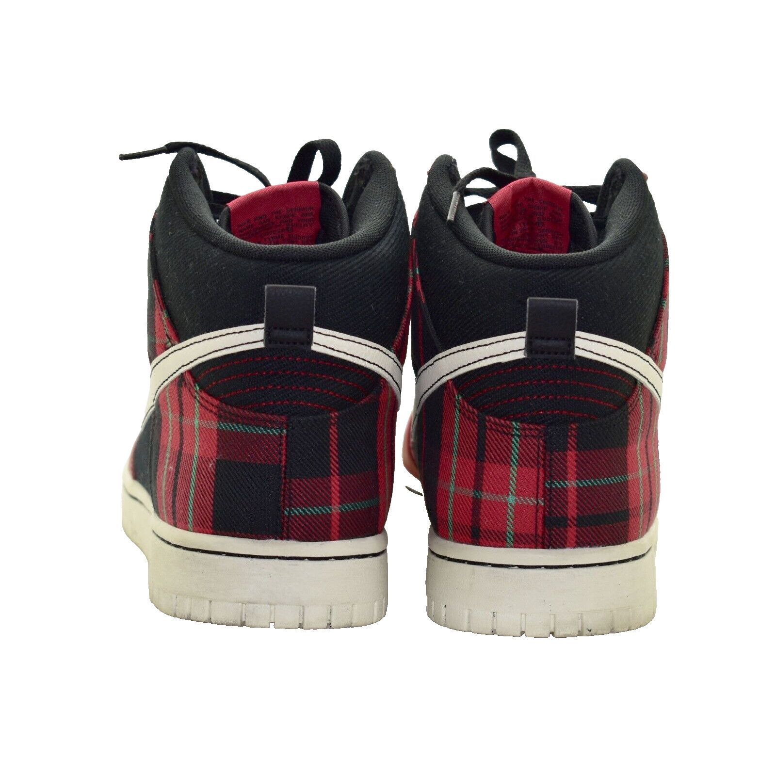 Nike NIKE Dunk High Retro SE Tartan Plaid Shoes DV0826-001 Sz 11 Size US 11 / EU 44 - 6 Thumbnail