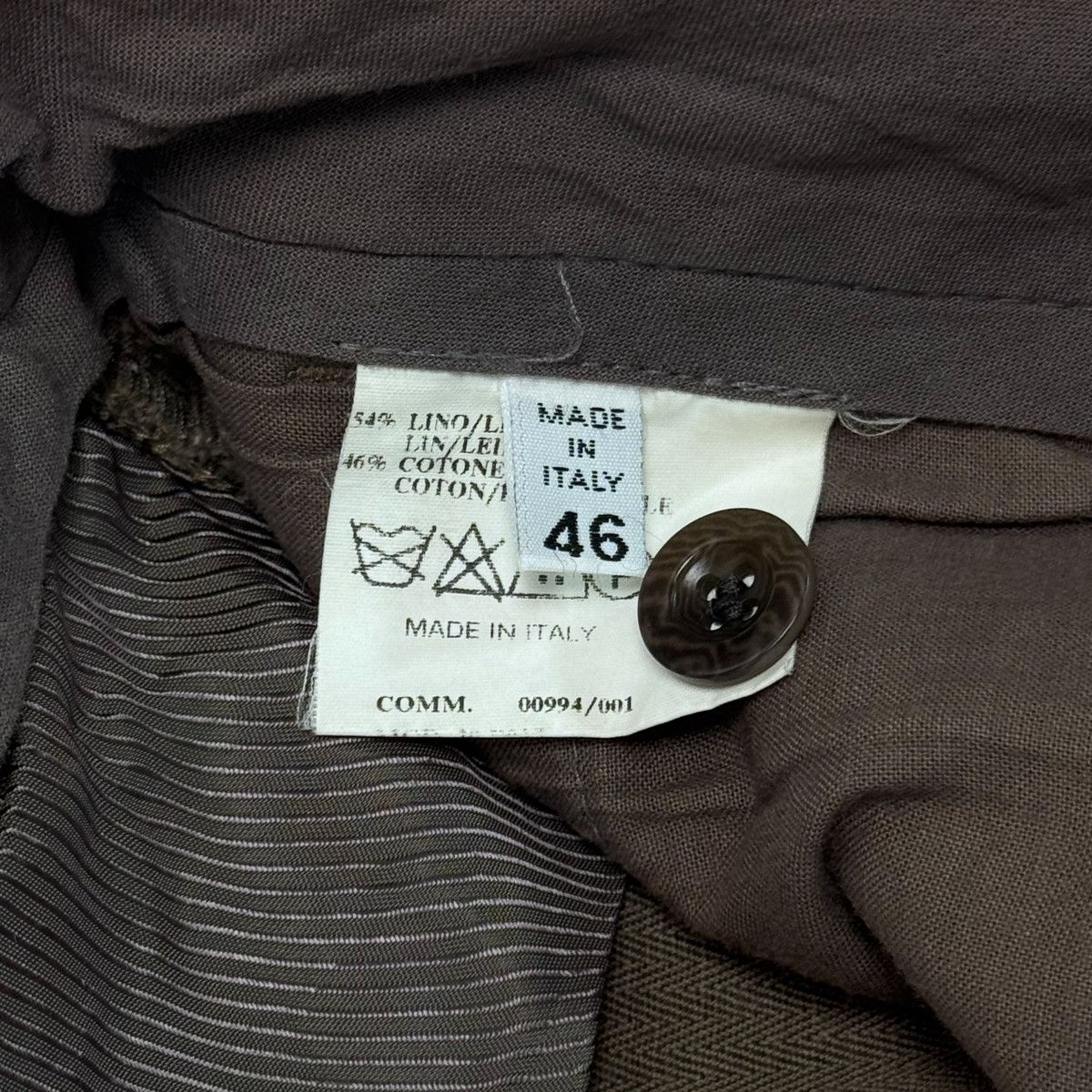 Maison Margiela MAISON MARTIN MARGIELA SS00 HERRINGBONE TROUSERS SIZE46 Size US 30 / EU 46 - 3 Thumbnail