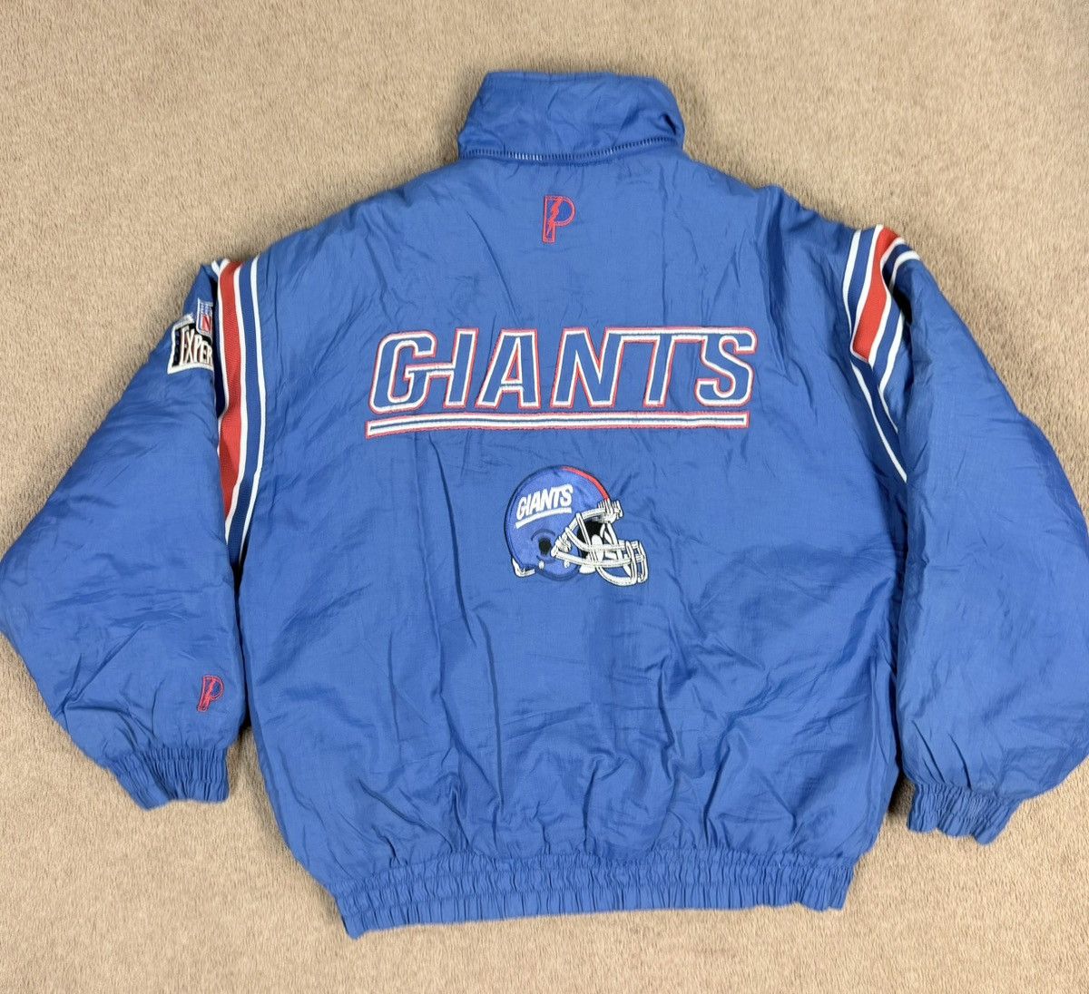Vintage 90’s New York Giants Pro Player Goose Down Puffer