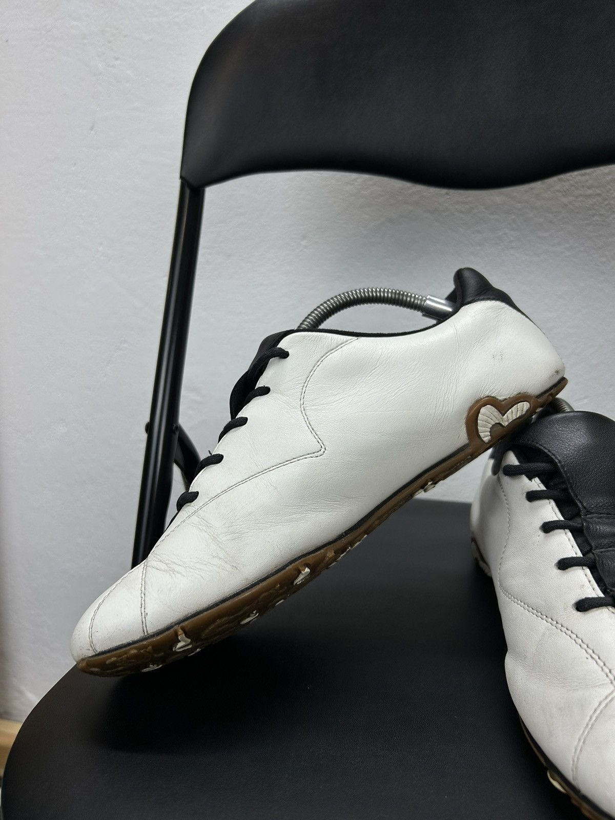 Evisu × Japanese Brand × Vintage Evisu vintage leather low top sneakers size 42 Size US 9 / EU 42 - 5 Thumbnail