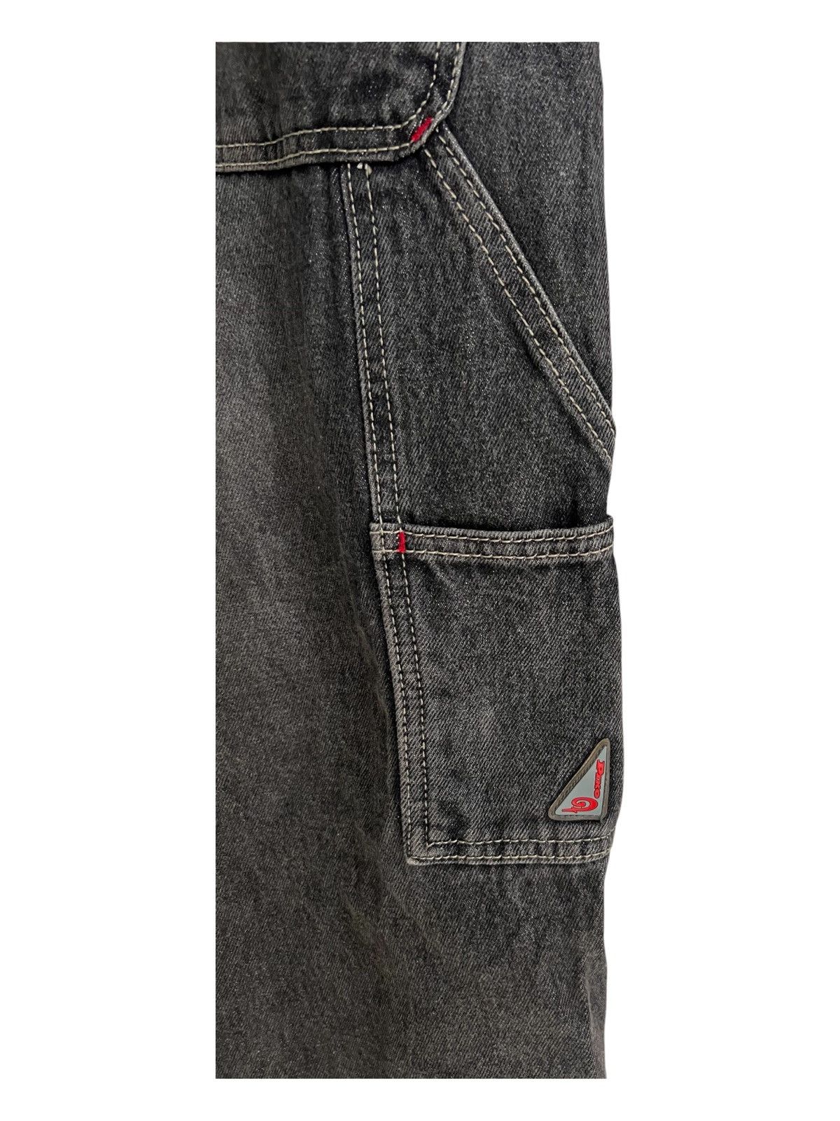 Ecko Unltd. × JNCO × Sean John Y2K JNCO Style Piko Super Baggy Carpenter Jeans Denim Size US 34 / EU 50 - 11 Thumbnail