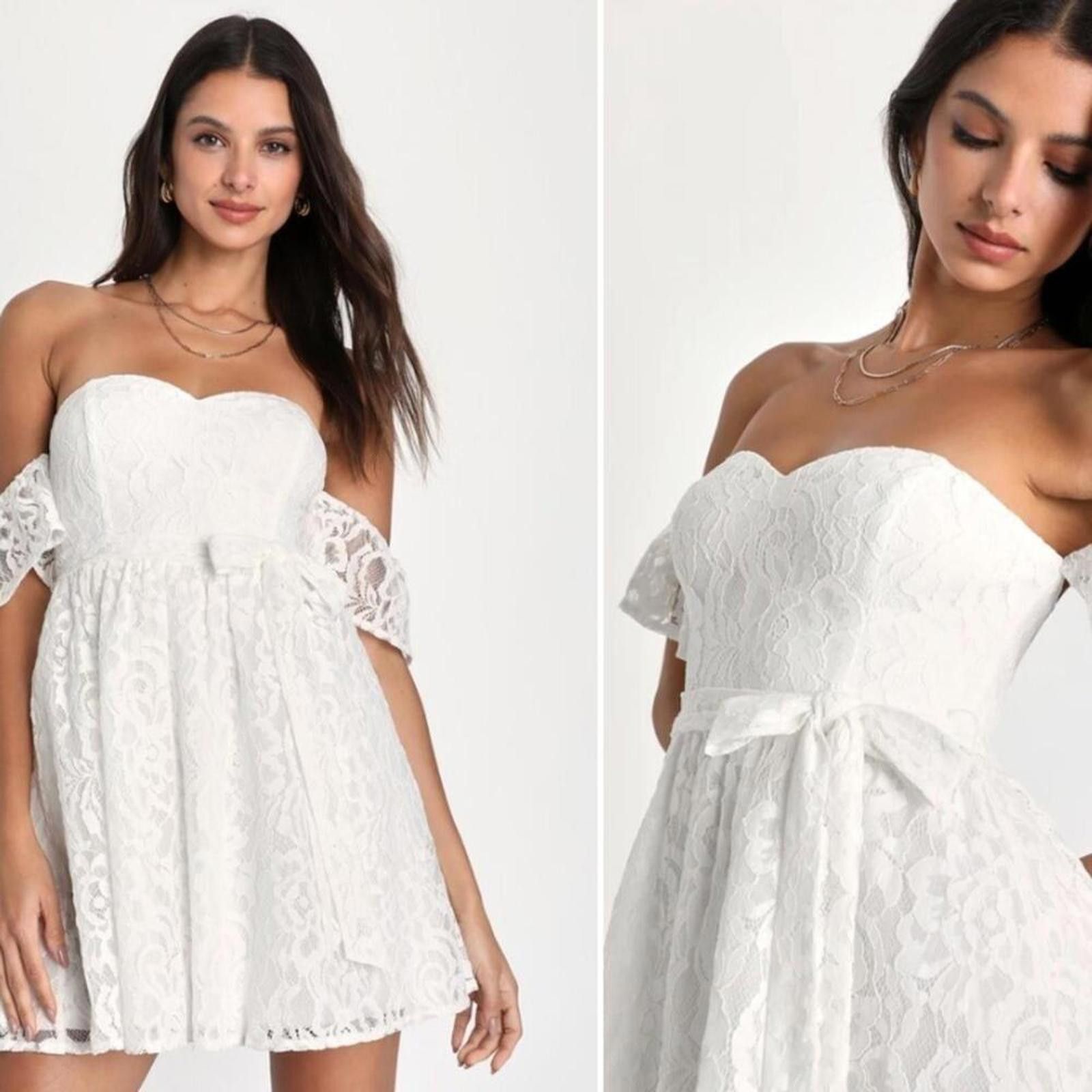 Lulus LULU's Bachelorette Engagement Bridal Honeymoon Casual Mini Size M / US 6-8 / IT 42-44 - 1 Thumbnail