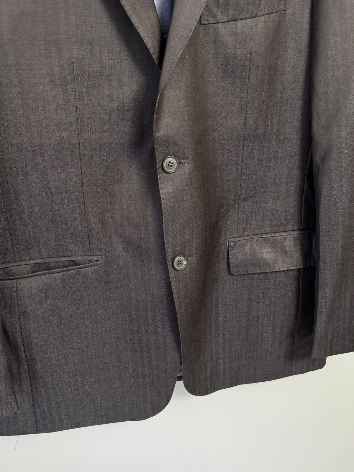 Balmain Balmain Wool Jacket Blazer Pants Suit Size 50R - 7 Thumbnail