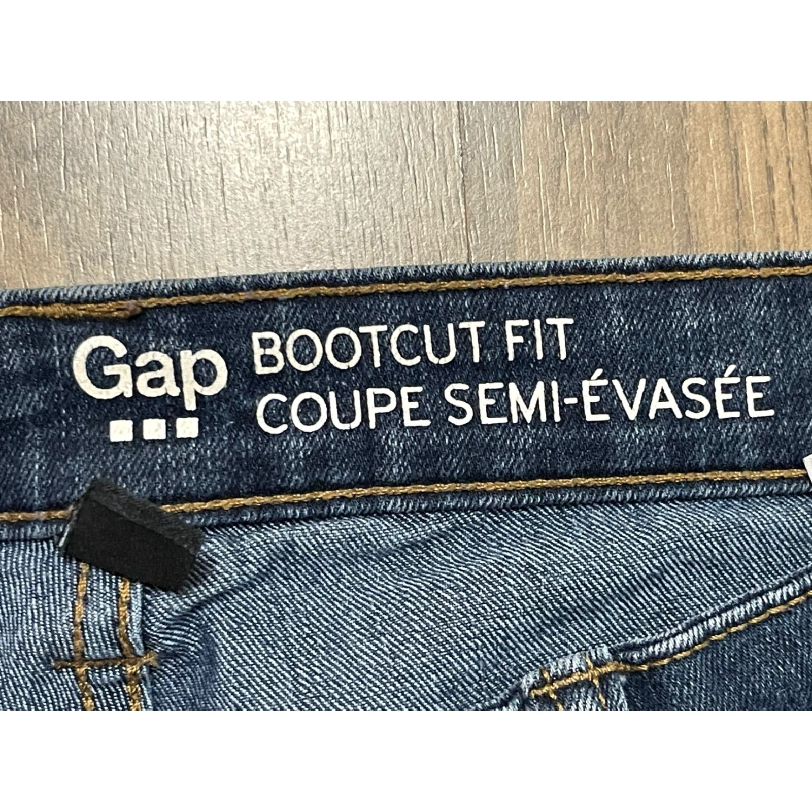 Gap Gap Jeans, Women's Size 12/31, Denim, Blue, Bootcut Fit, Pockets, Regular, Jeans, Women, 12/31R Size 34" / US 12 / IT 48 - 5 Thumbnail
