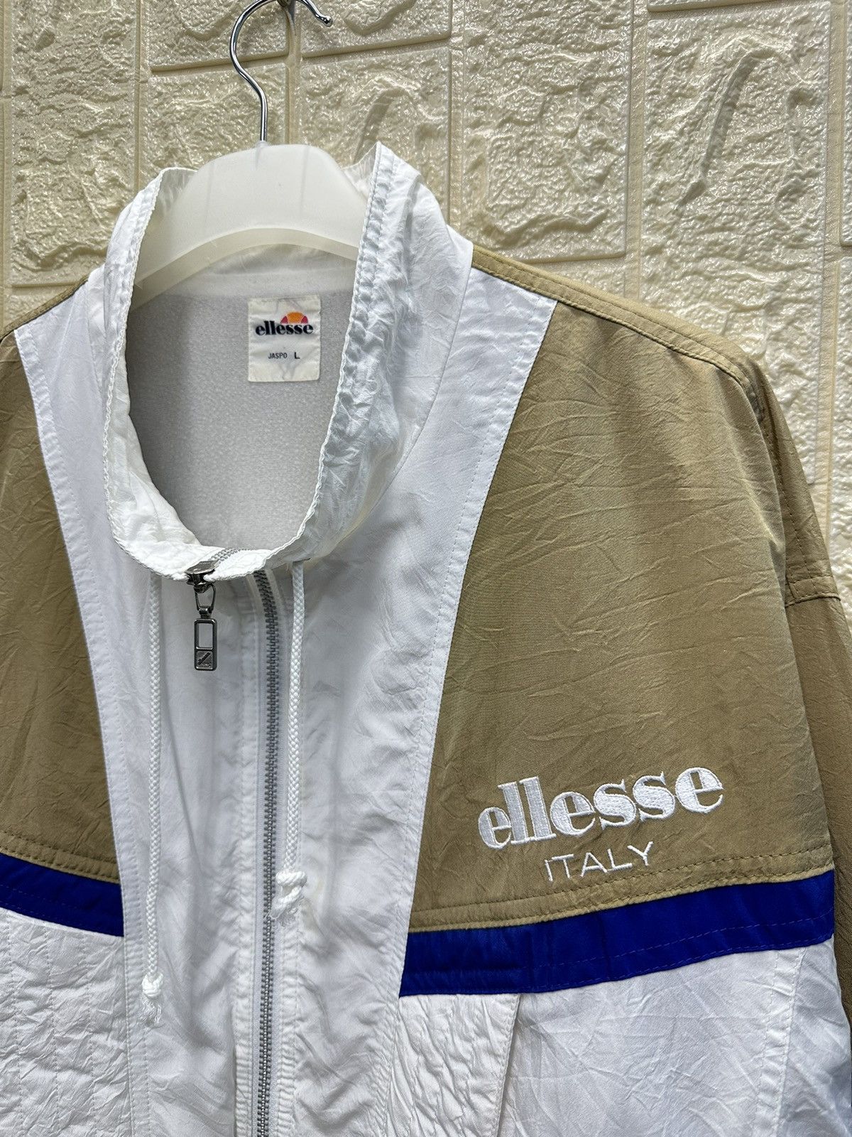 Ellesse × Vintage Vintage Ellesse Italy Perugia 1959 Nylon Jacket Mj158 Size US L / EU 52-54 / 3 - 3 Thumbnail