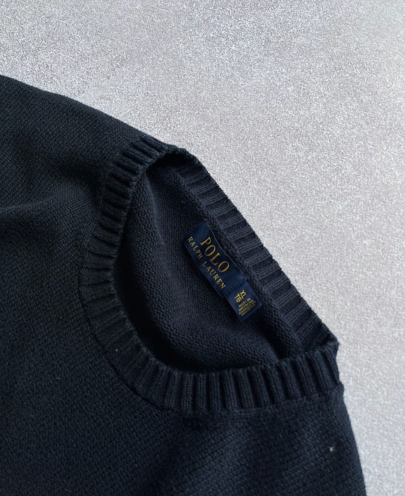 Polo Ralph Lauren × Vintage Vintage Polo Ralph Lauren Heavy Knit Sweater Y2K XL Size US XL / EU 56 / 4 - 3 Thumbnail