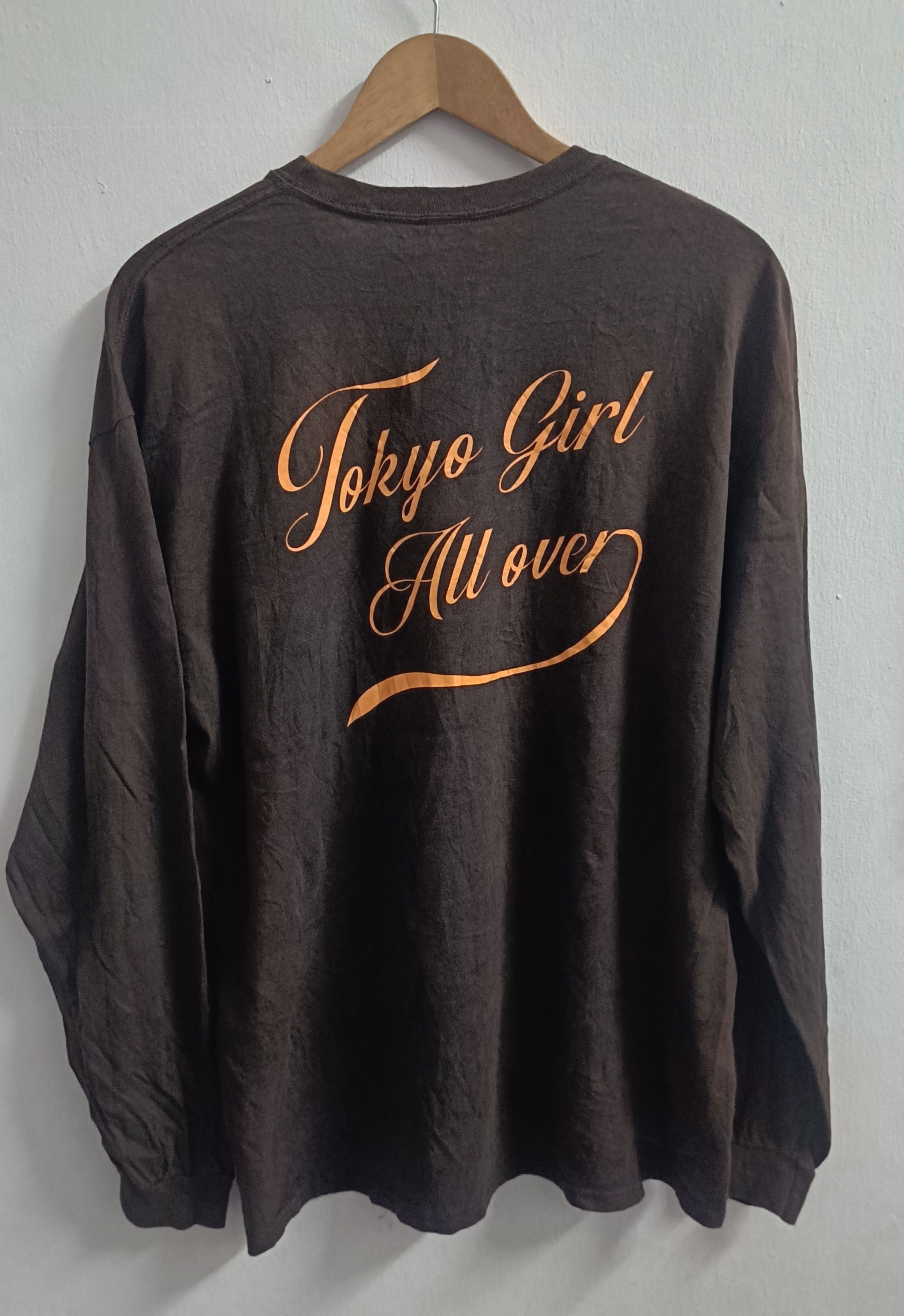 Anime 🔥🔥Rare Tokyo Girl Long Sleeve Tee Size US L / EU 52-54 / 3 - 2 Thumbnail