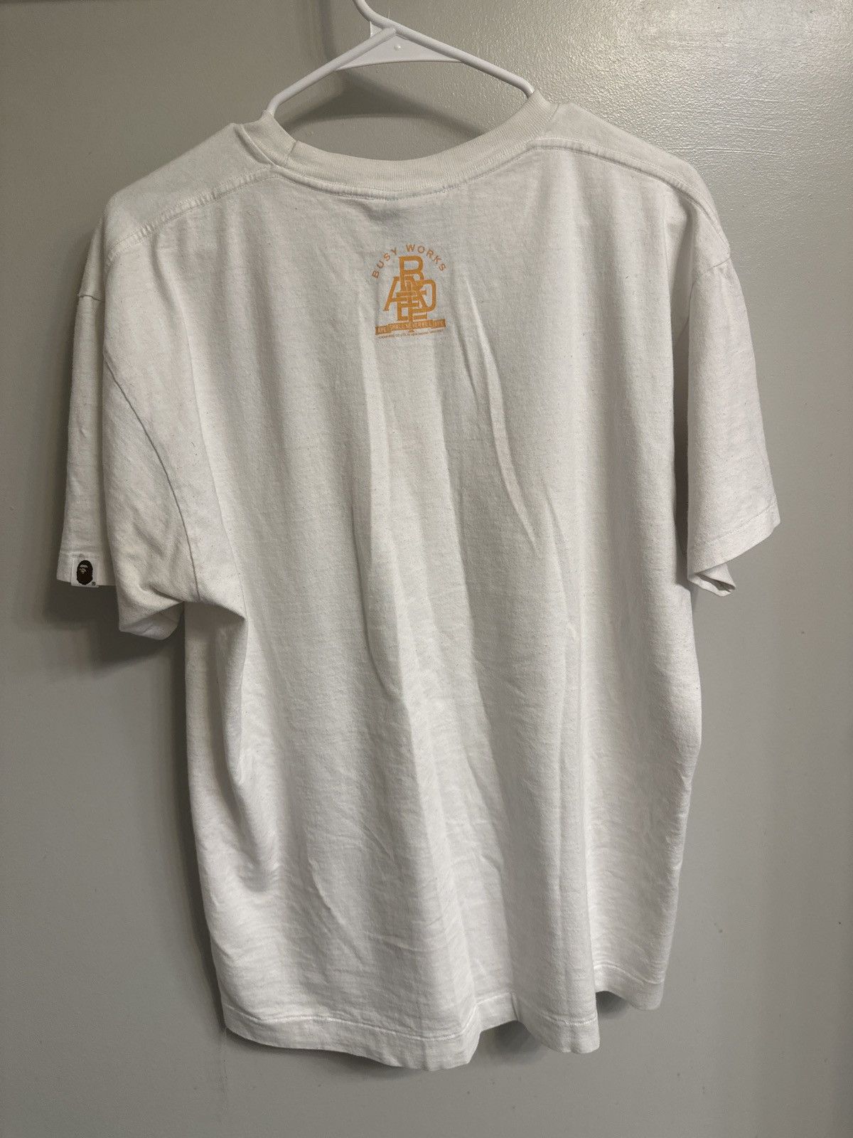 Bape 2007 A Bathing Ape “Bape®️” White T Size US L / EU 52-54 / 3 - 7 Thumbnail