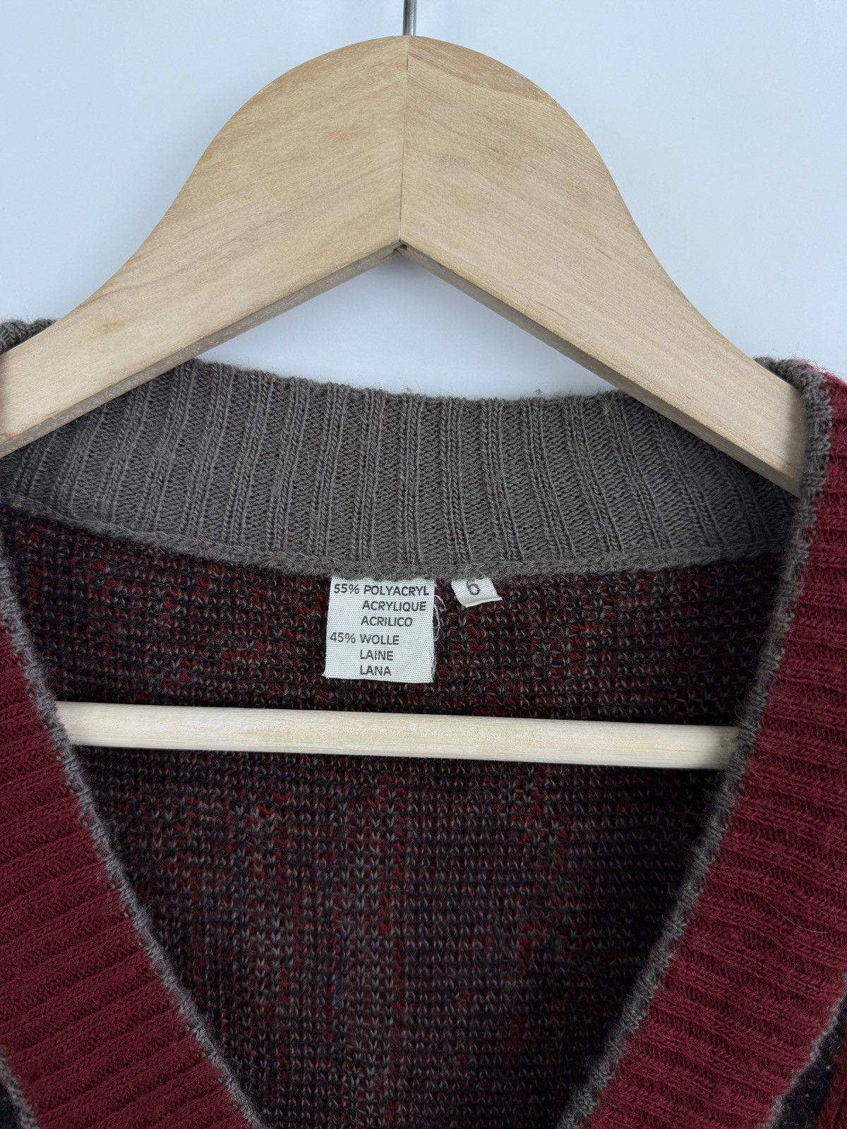 Carlo Colucci 🇺🇸 Vintage 90s Archive Avant-Garde Y2K Sweater Retro Rare Size US L / EU 52-54 / 3 - 5 Thumbnail