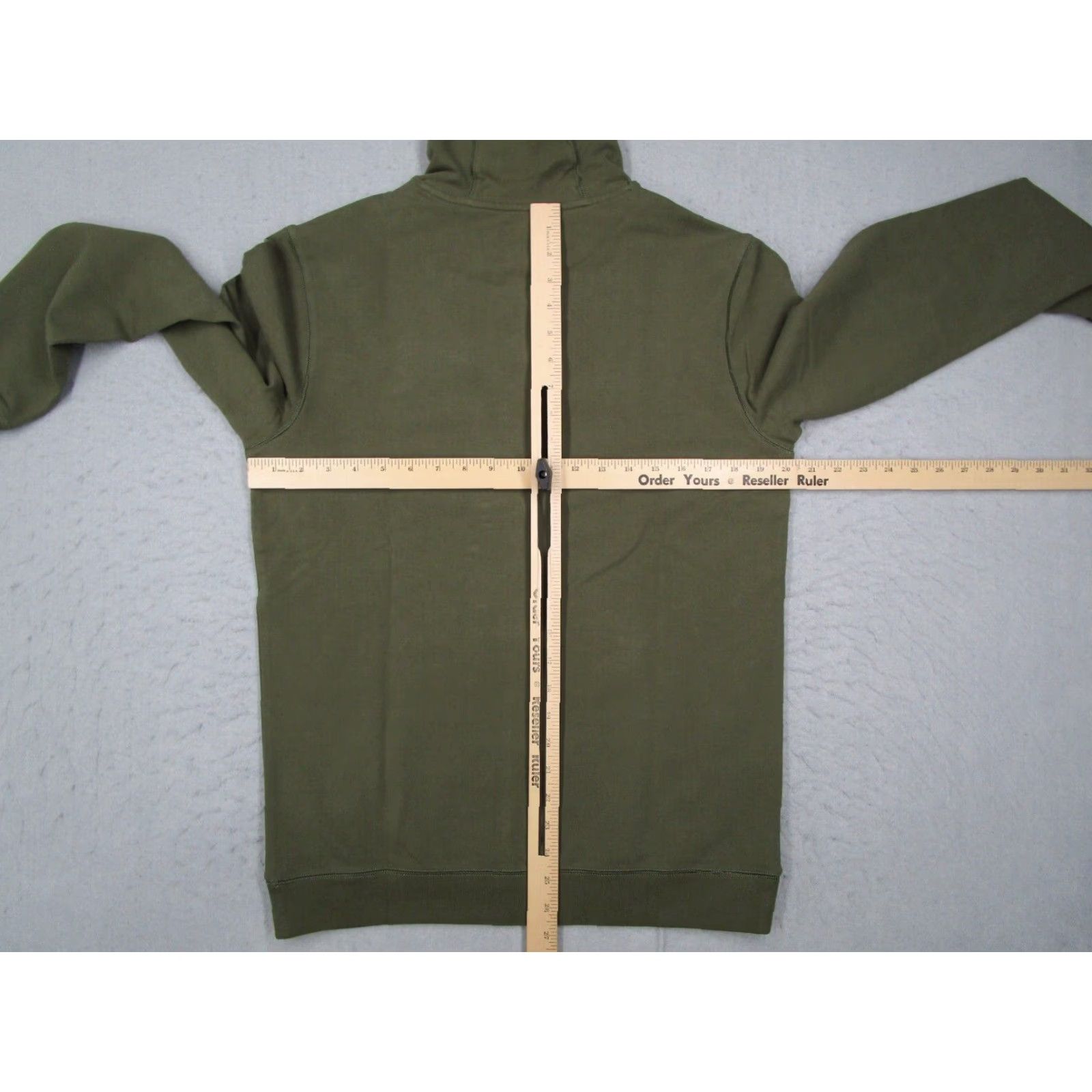 KangaROOS Bear Bottom Mens Small Green Hoodie Pullover Sweatshirt Kangaroo Pocket Drawstring Crew Neck Lounge Hooded Cotton Spandex Fleece Logo Regular Size US S / EU 44-46 / 1 - 5 Thumbnail