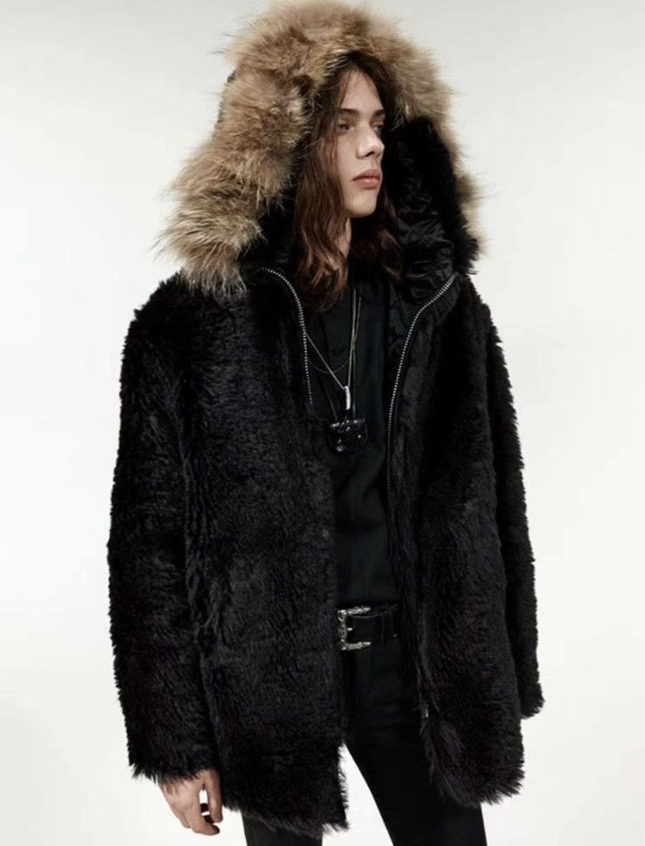 Saint Laurent Paris *10kMRSP* Saint Laurent Paris AW18 Shearling Coat Sz.54 Size US L / EU 52-54 / 3 - 3 Thumbnail