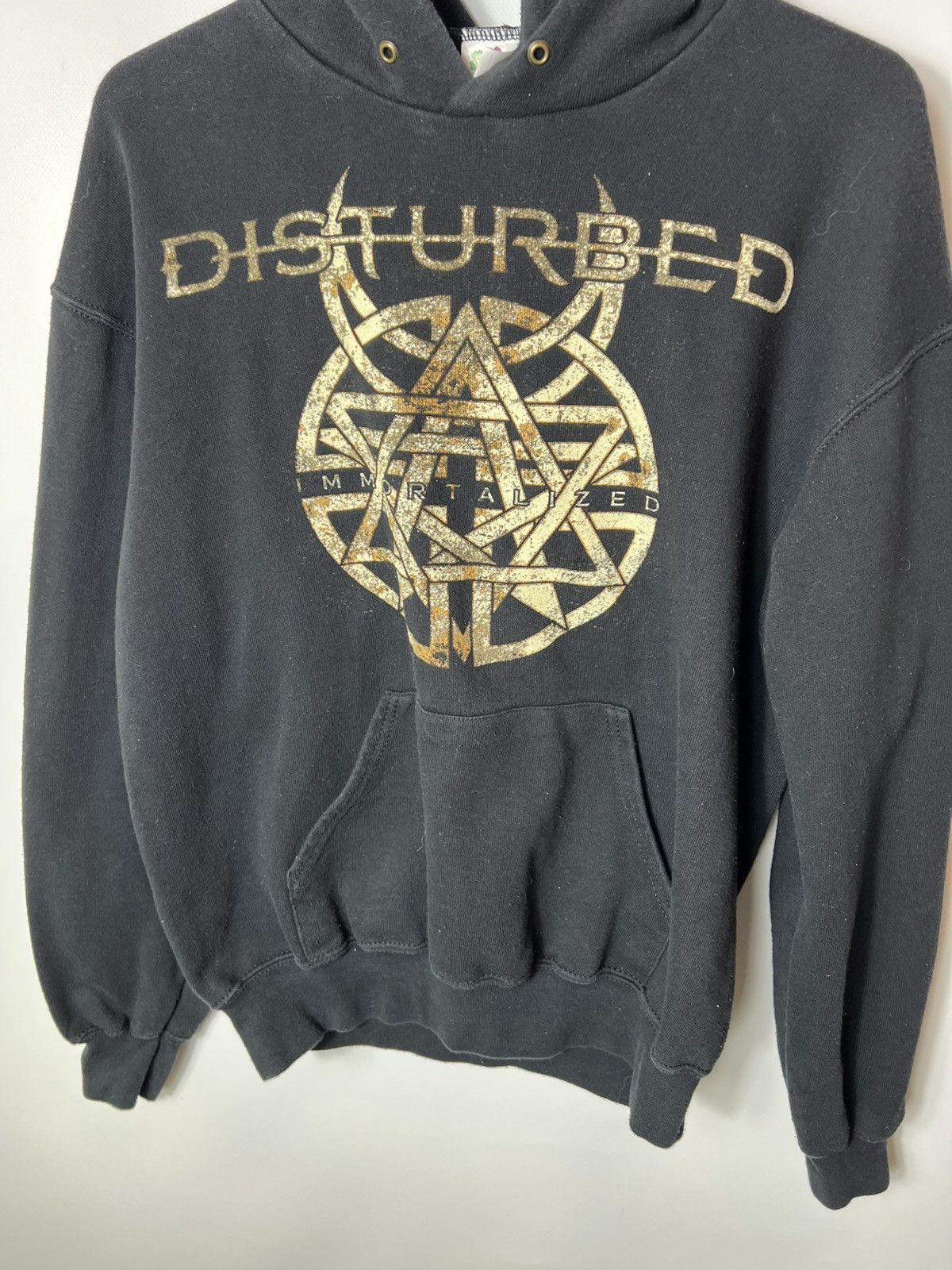 Disturbia Vintage Band Rock DISTURBED Immortalized Album Promo Hoodie Size US M / EU 48-50 / 2 - 3 Thumbnail