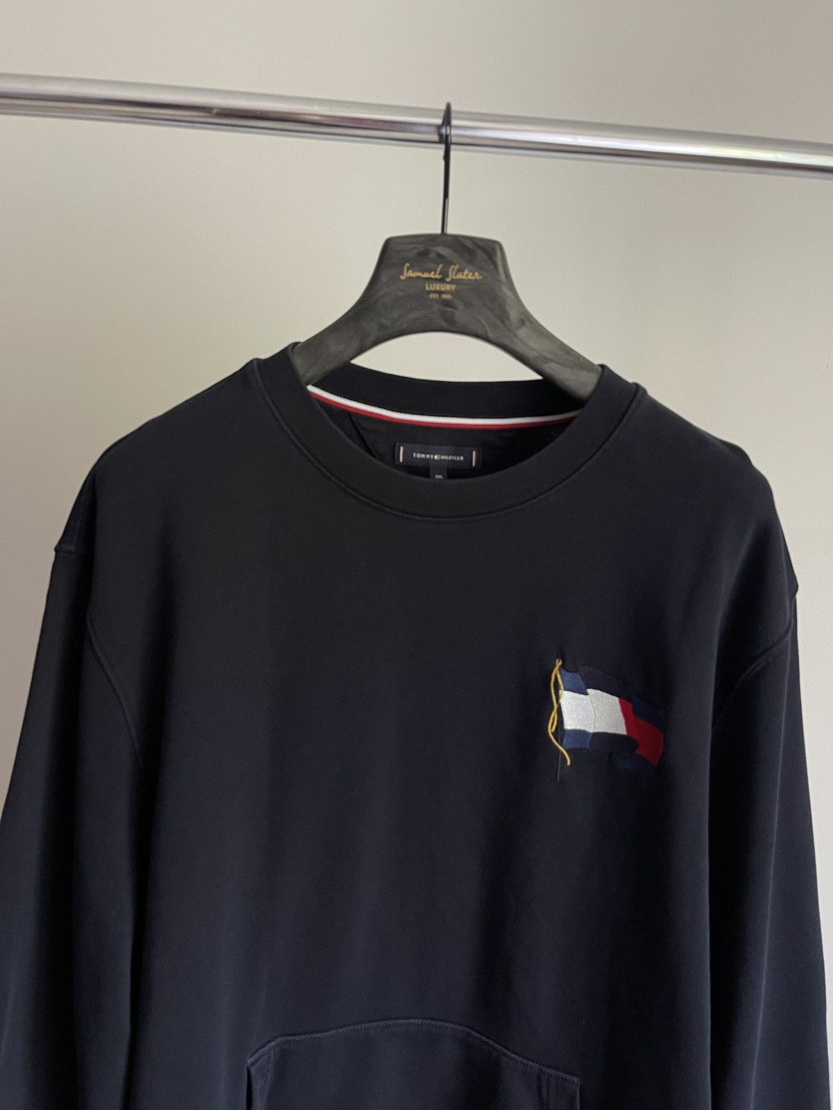 Tommy Hilfiger Tommy Hilfiger sweatshirt sweater flag logo XXL Size US XXL / EU 58 / 5 - 2 Thumbnail