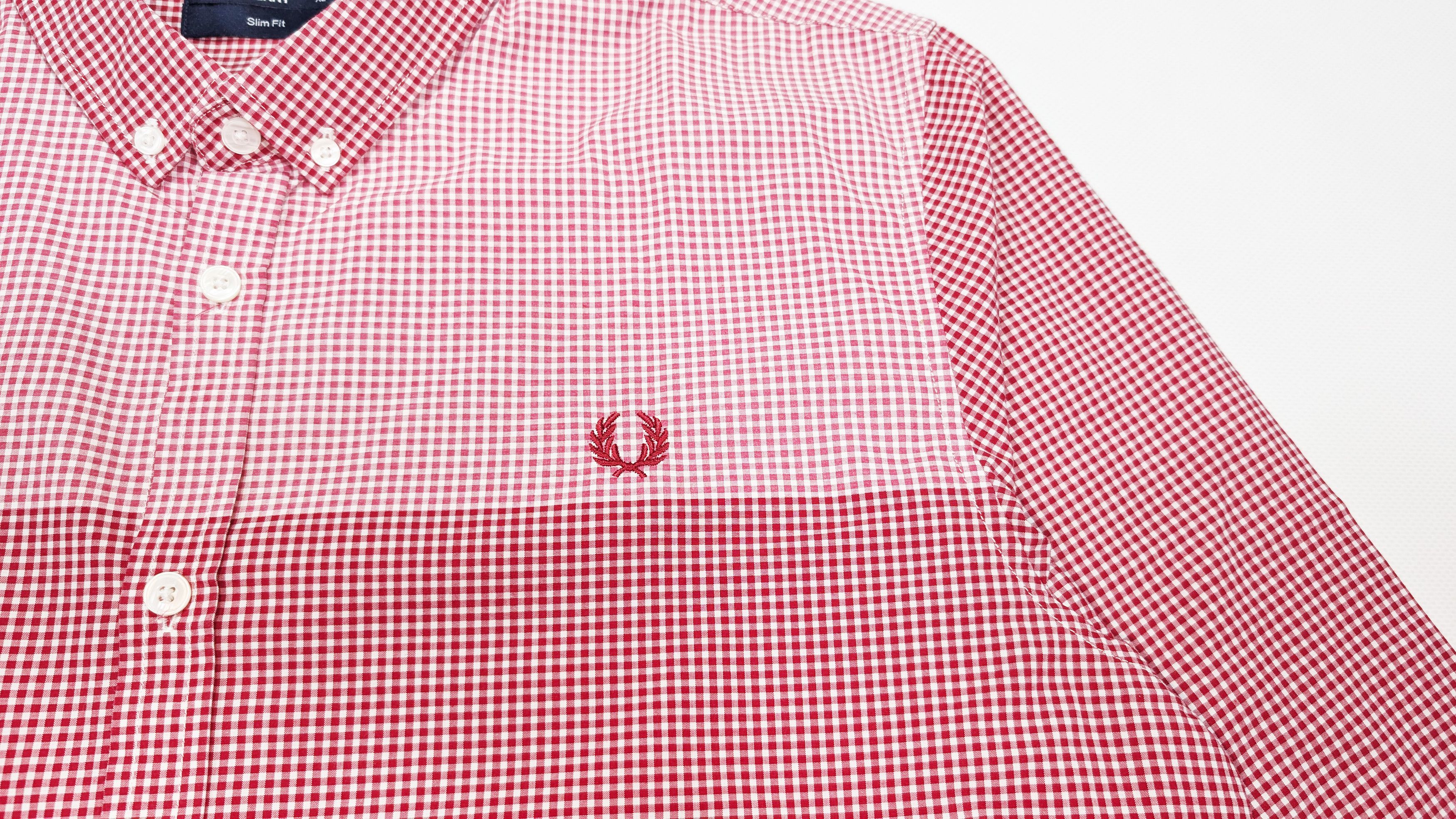 Fred Perry Fred Perry Checkered Long Sleeve Cotton Shirt Size XL Size US XL / EU 56 / 4 - 3 Thumbnail