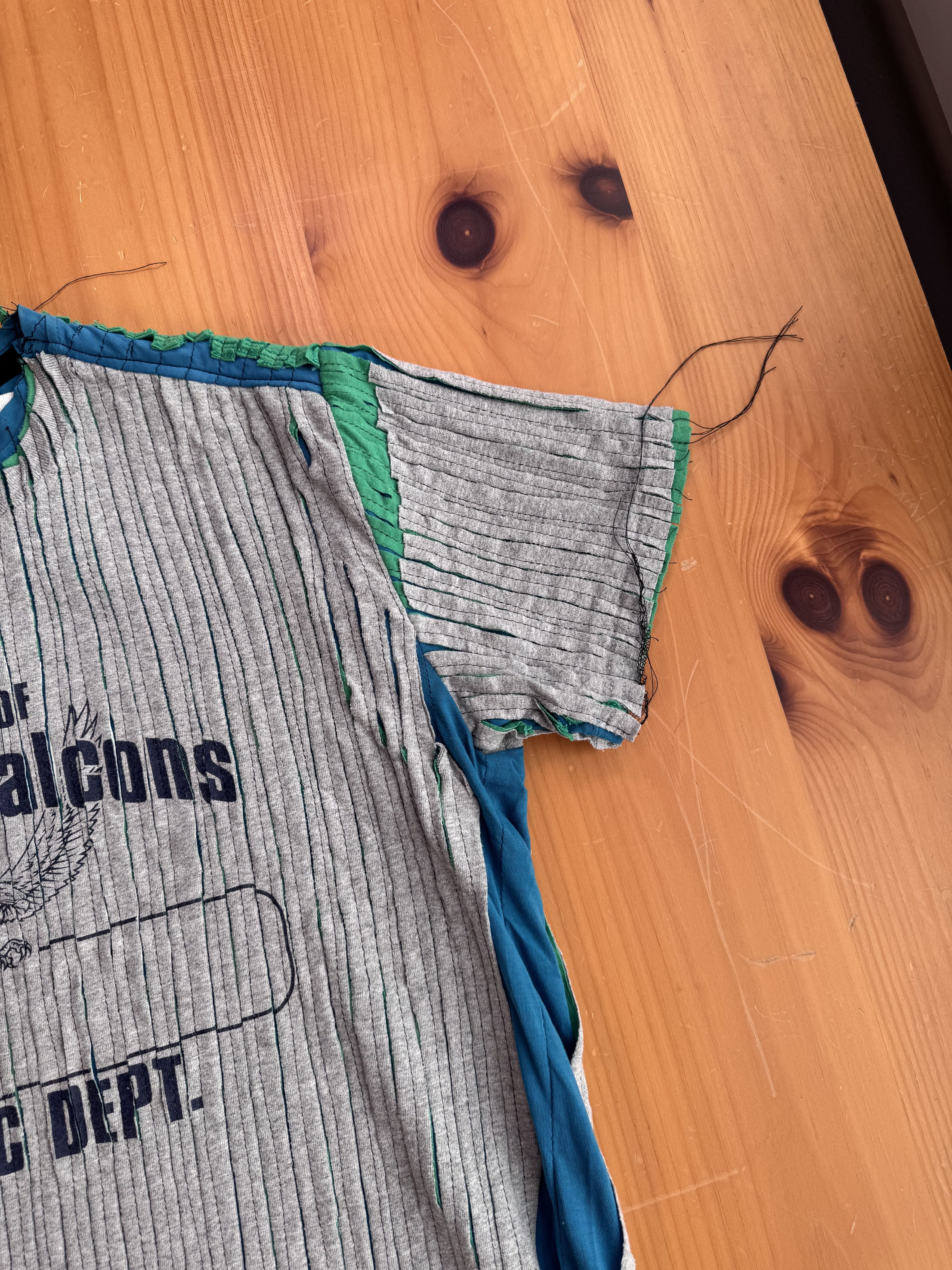 Japanese Brand JRAT 1/1 Reconstructed T-shirt Size US L / EU 52-54 / 3 - 4 Thumbnail